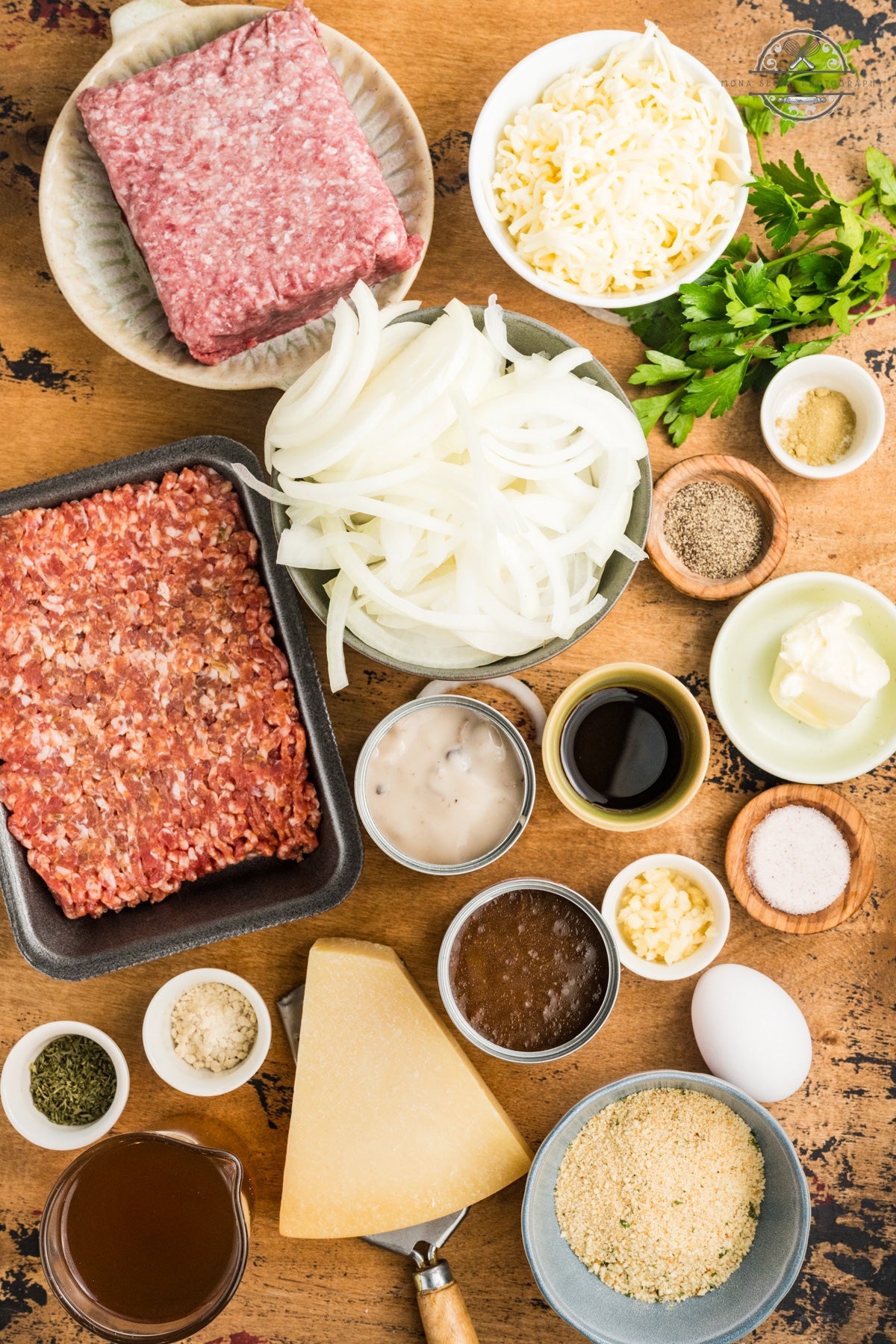 Crockpot French Onion Meatballs