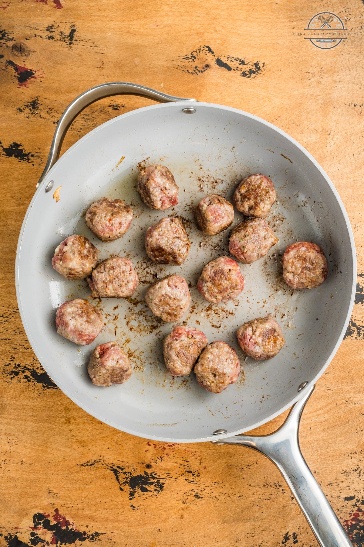 Crockpot French Onion Meatballs