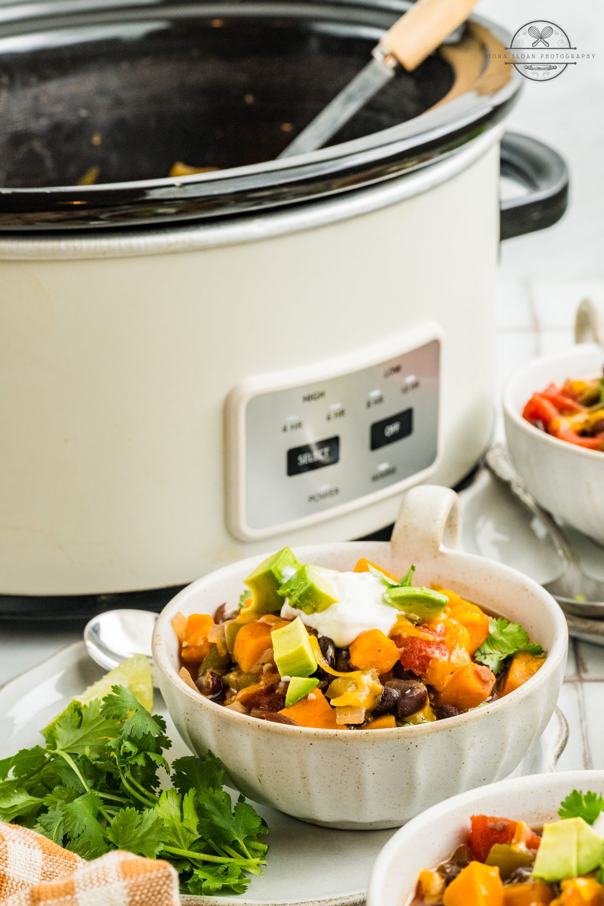 Crockpot Sweet Potato Chili (Vegetarian Chili)
