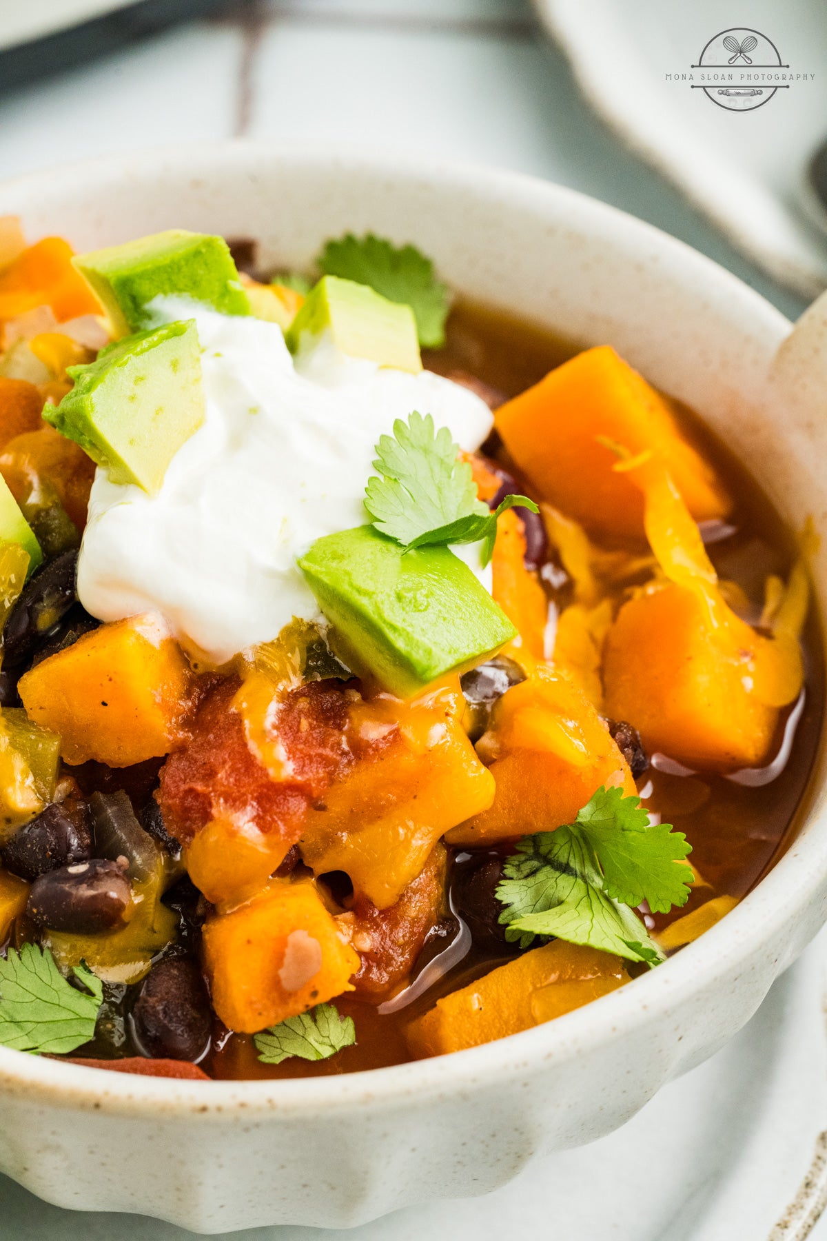Crockpot Sweet Potato Chili (Vegetarian Chili)