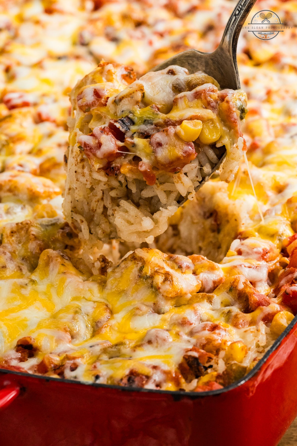 Fiesta Chicken Casserole (One Pan or Dump and Bake)