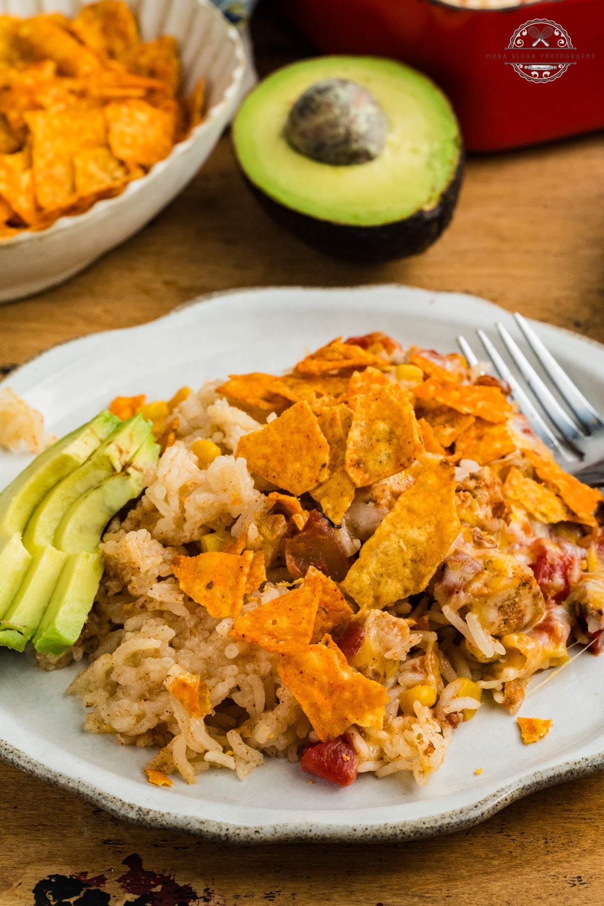 Fiesta Chicken Casserole (One Pan or Dump and Bake)