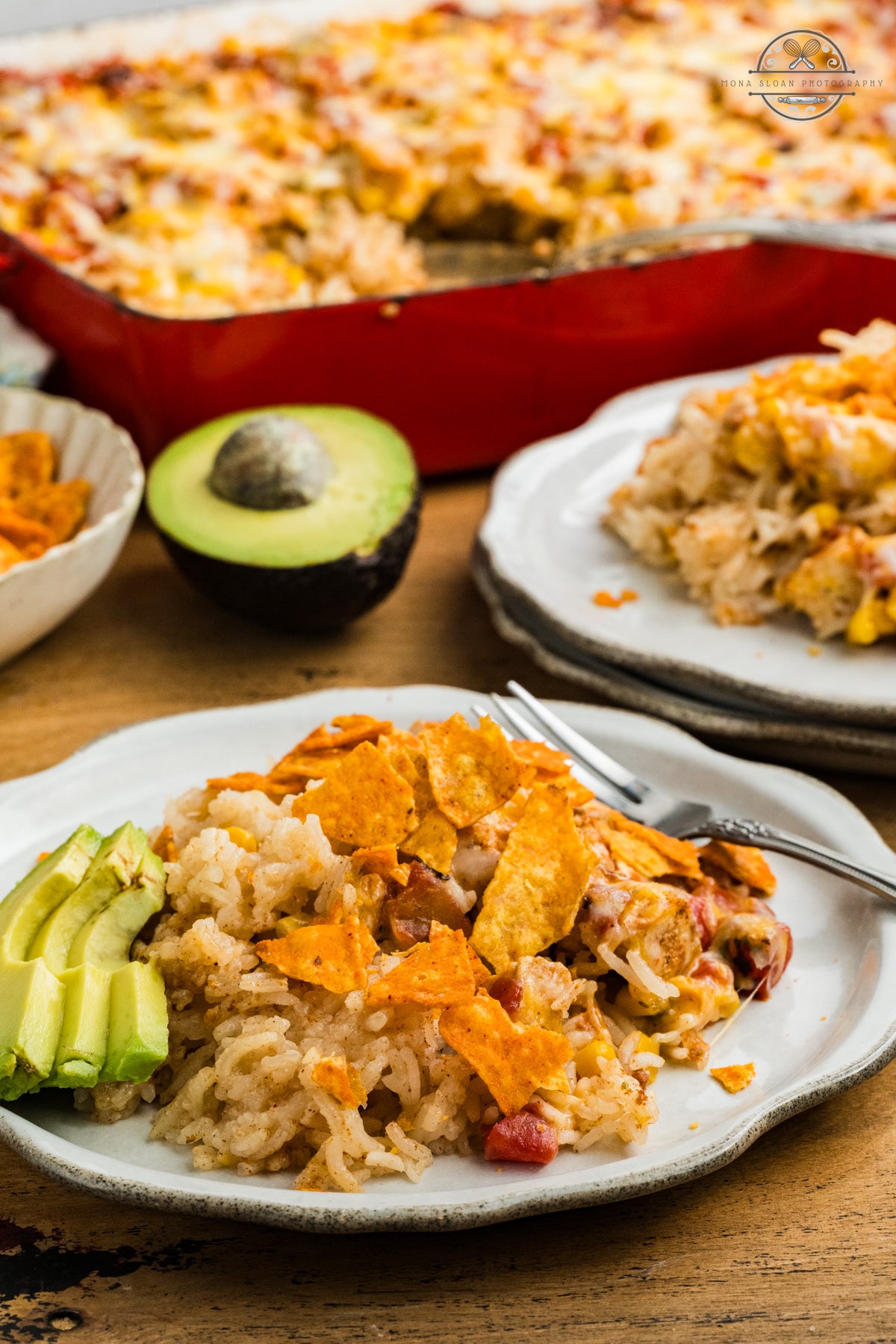 Fiesta Chicken Casserole (One Pan or Dump and Bake)