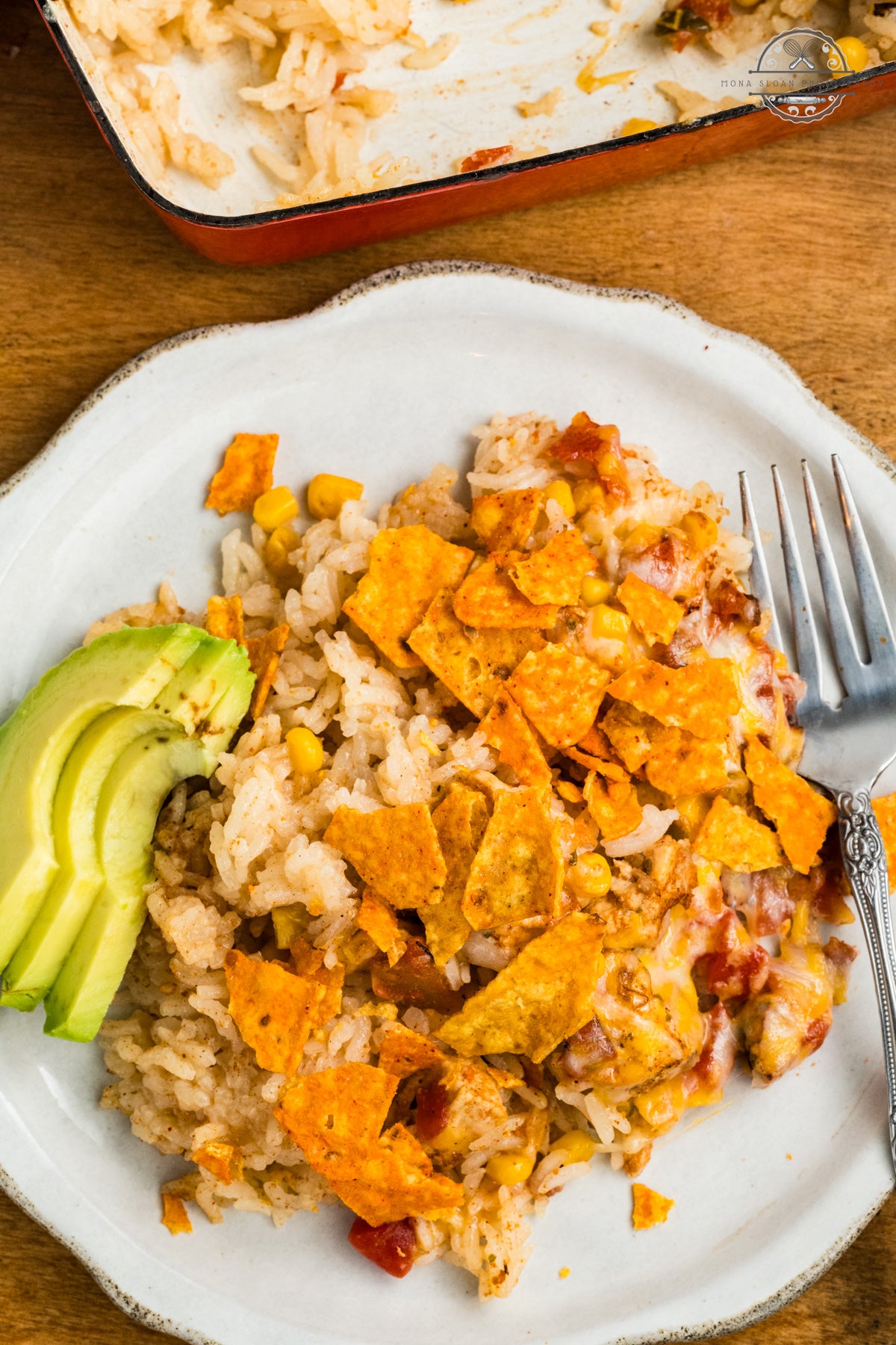 Fiesta Chicken Casserole (One Pan or Dump and Bake)