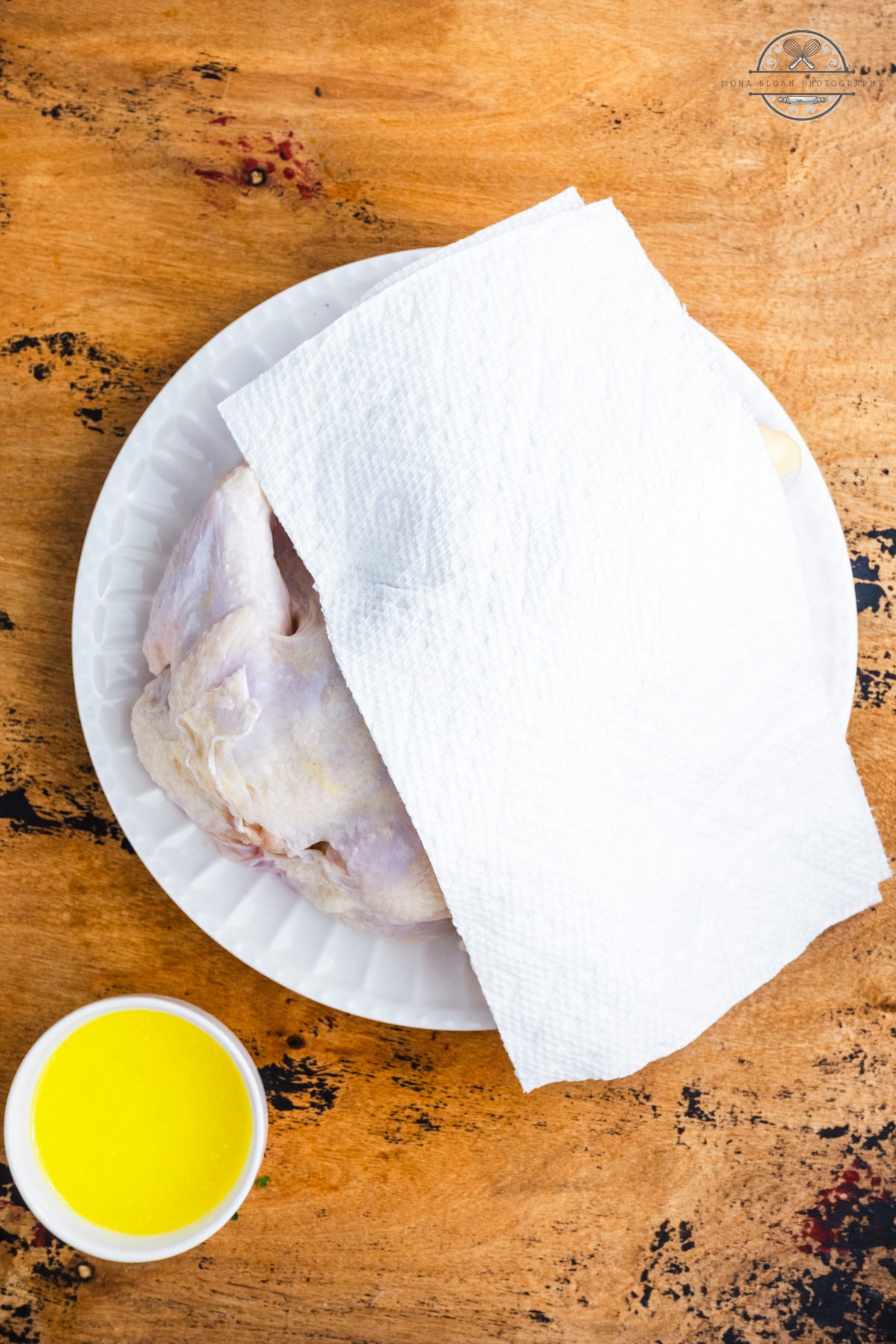 Apple Cider Herb Roasted Whole Chicken