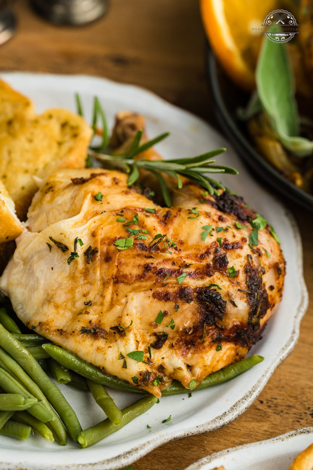 Apple Cider Herb Roasted Whole Chicken