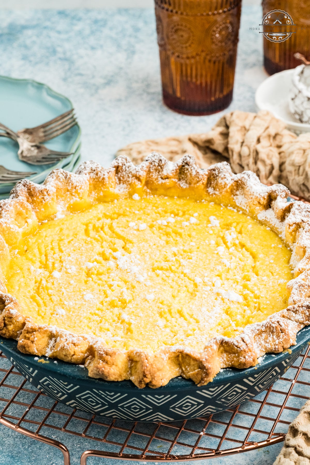 Italian Ricotta Pie (with Frolla Crust)