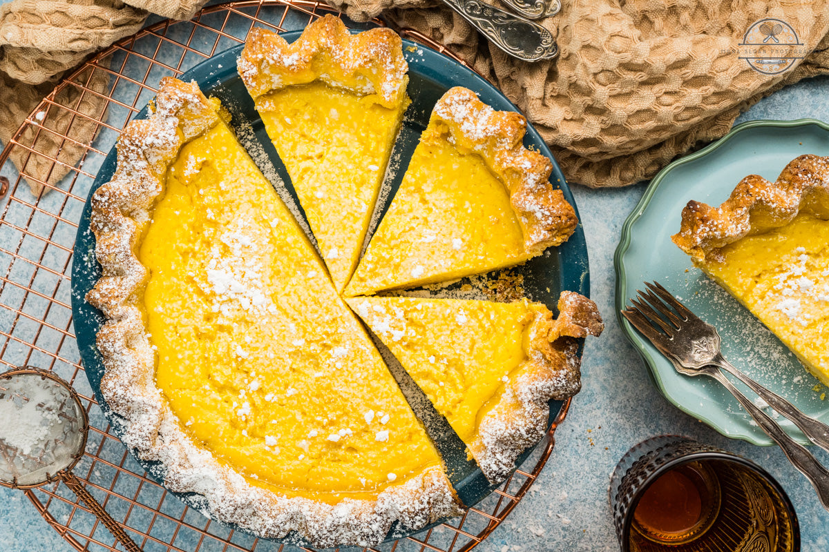 Italian Ricotta Pie (with Frolla Crust)