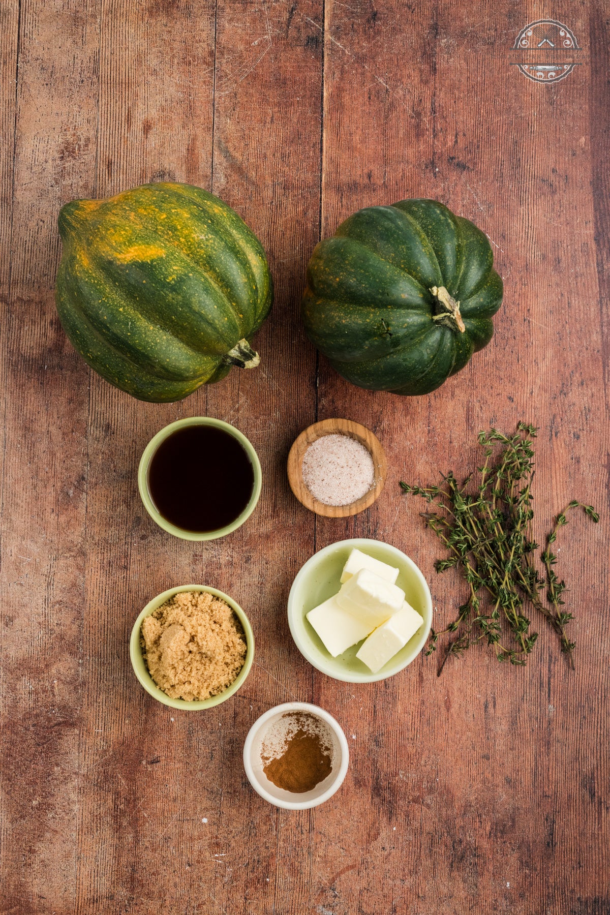 Maple Butter Roasted Acorn Squash