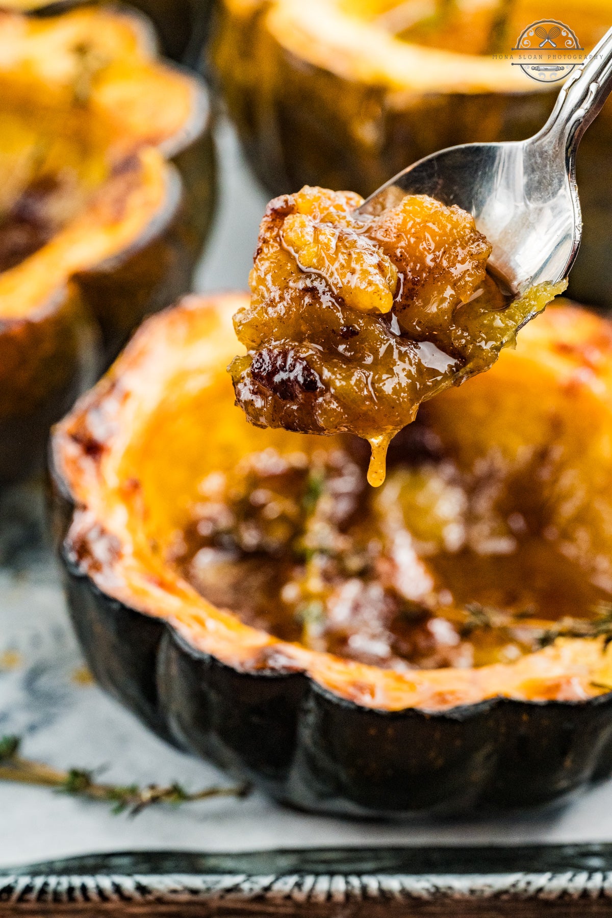 Maple Butter Roasted Acorn Squash