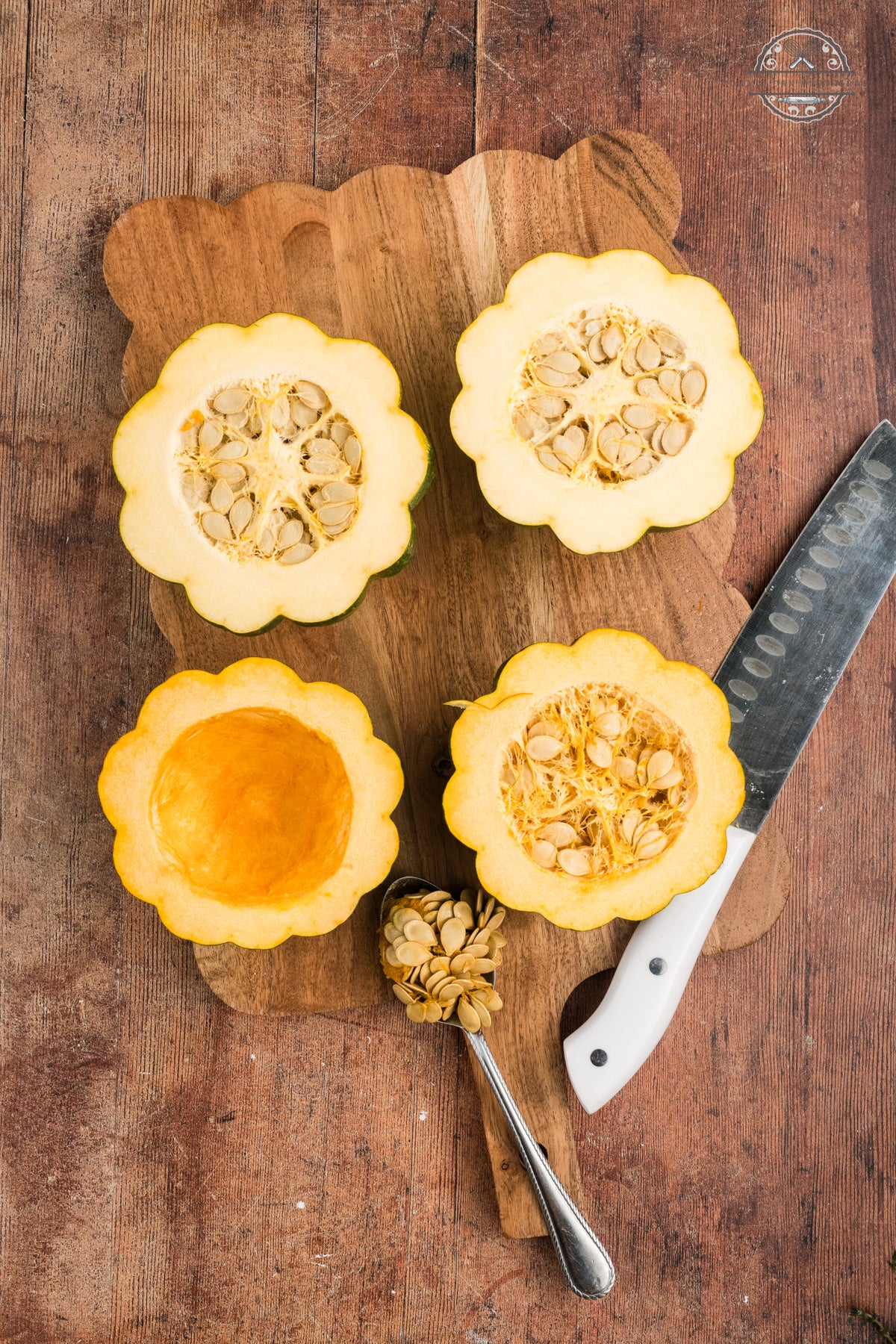 Maple Butter Roasted Acorn Squash