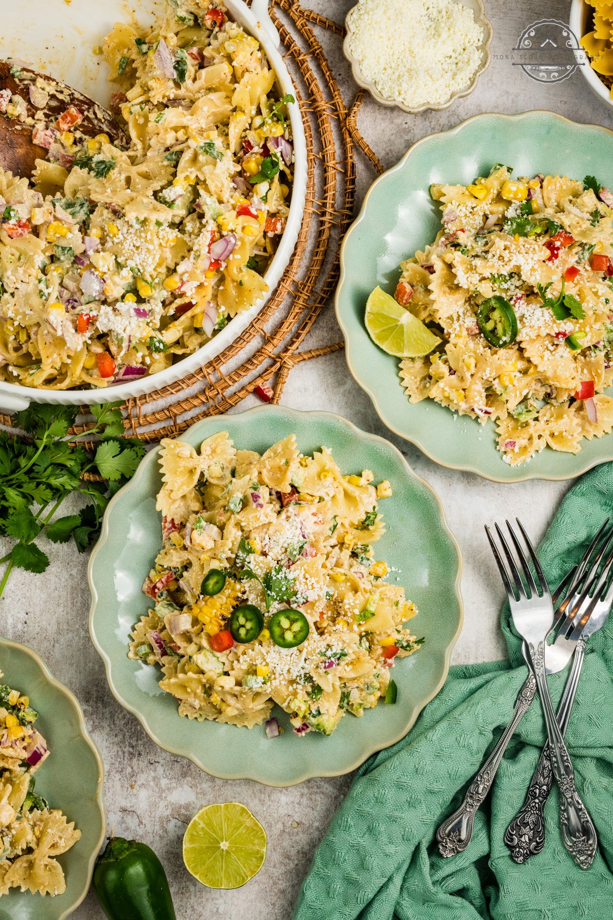 Mexican Street Corn Pasta Salad