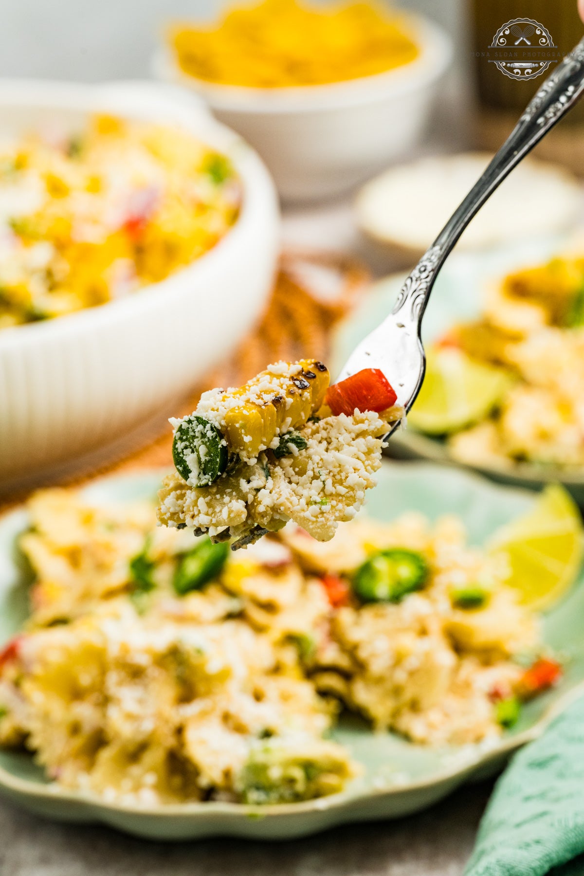 Mexican Street Corn Pasta Salad