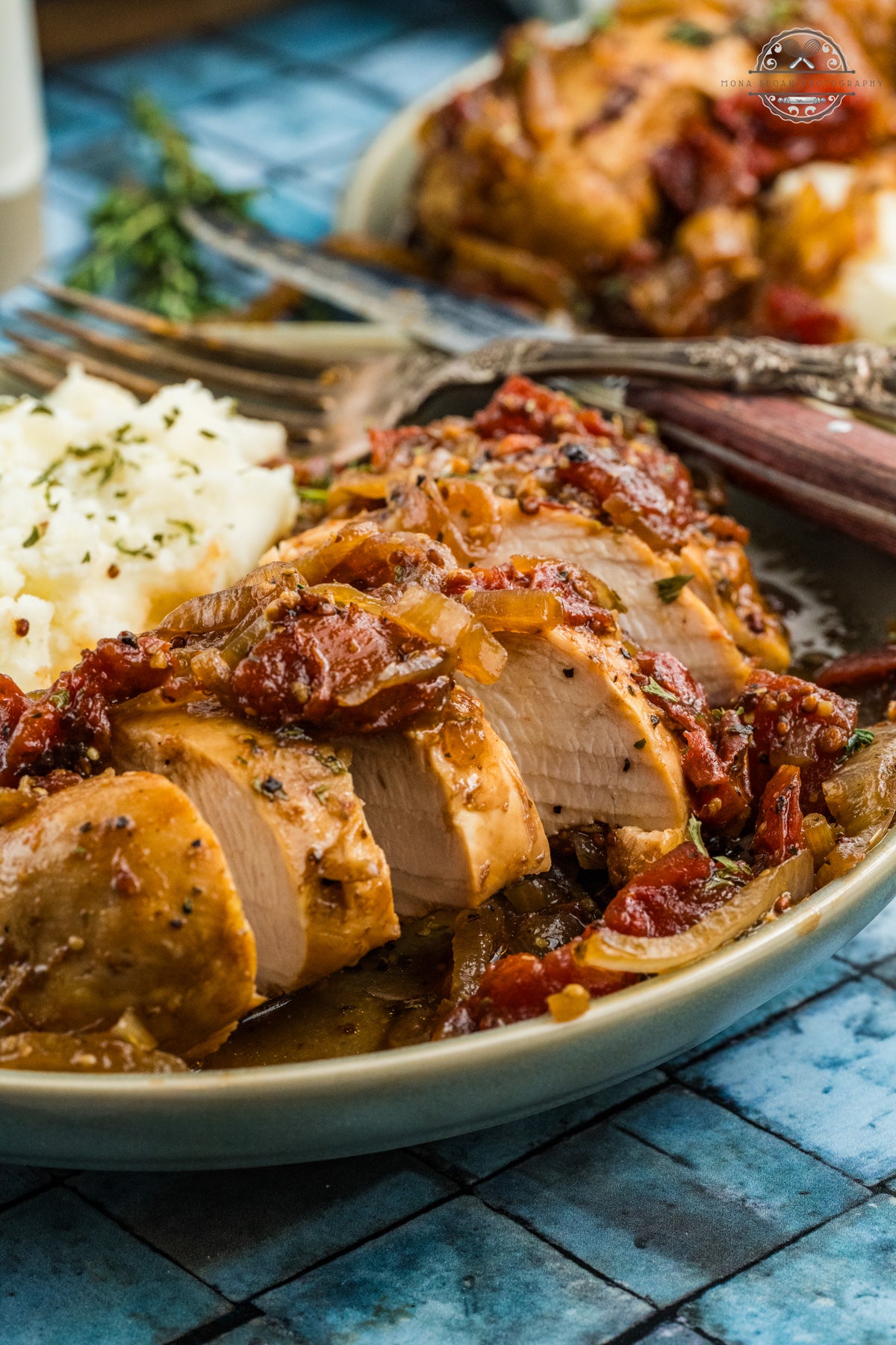 One Pan Balsamic Chicken