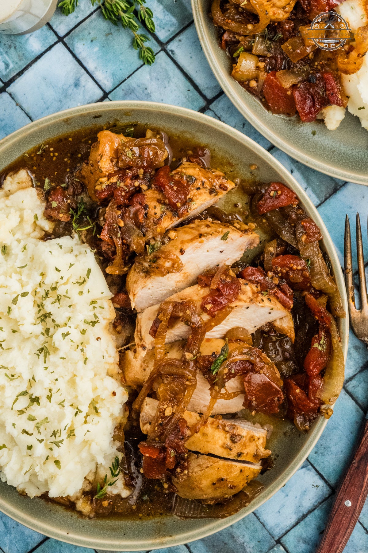 One Pan Balsamic Chicken