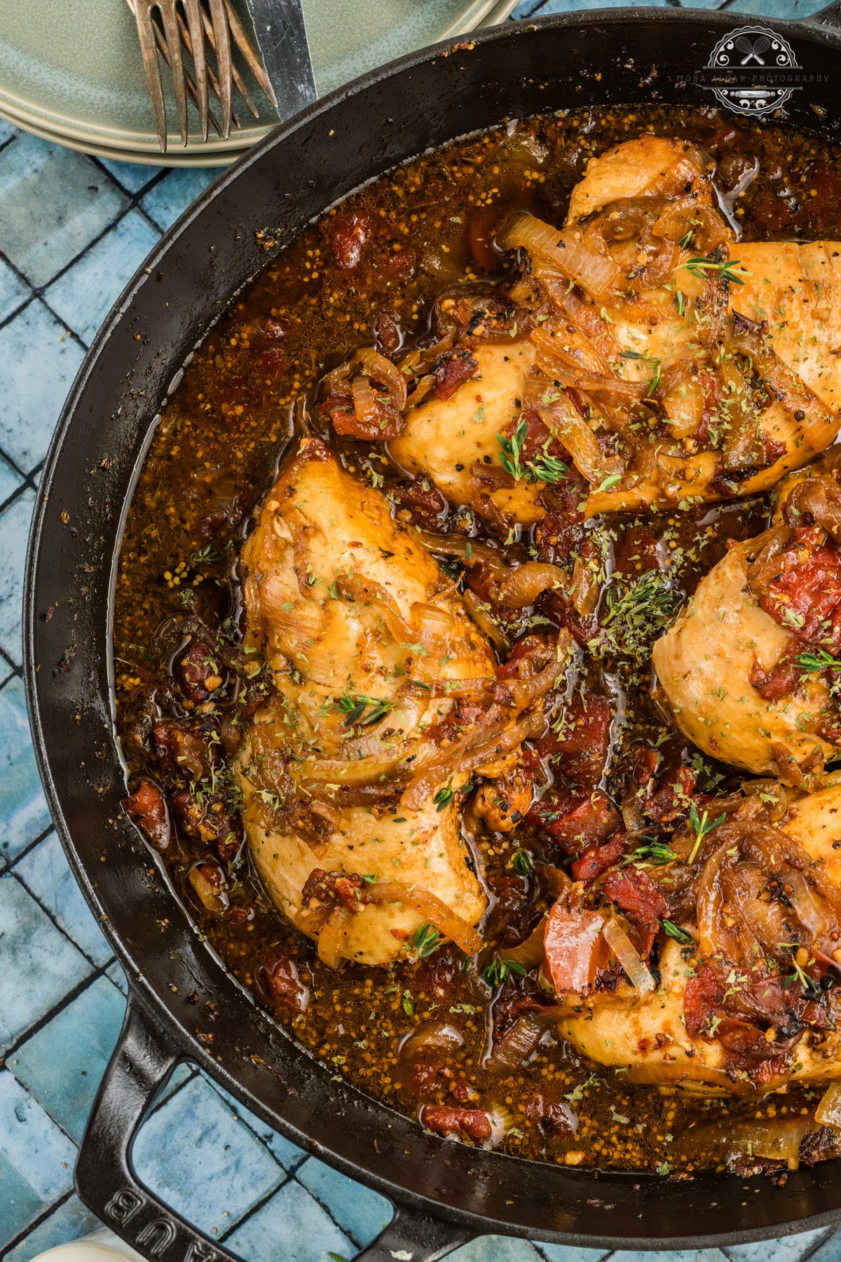 One Pan Balsamic Chicken