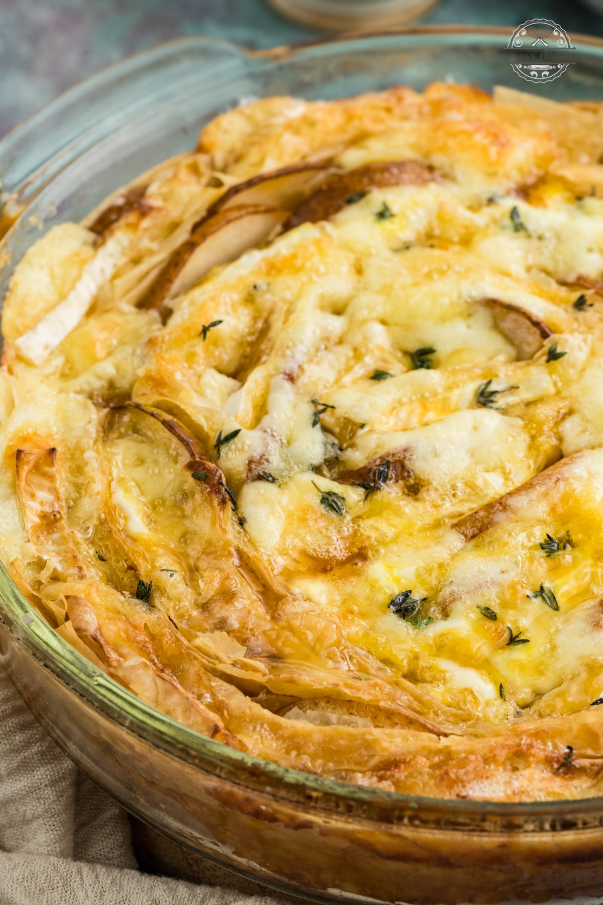 Pear And Brie Tart (With Phyllo Dough)