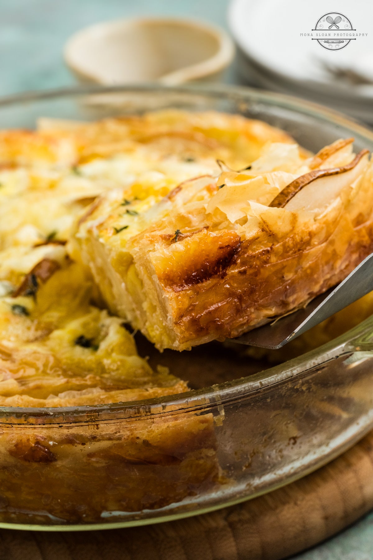 Pear And Brie Tart (With Phyllo Dough)