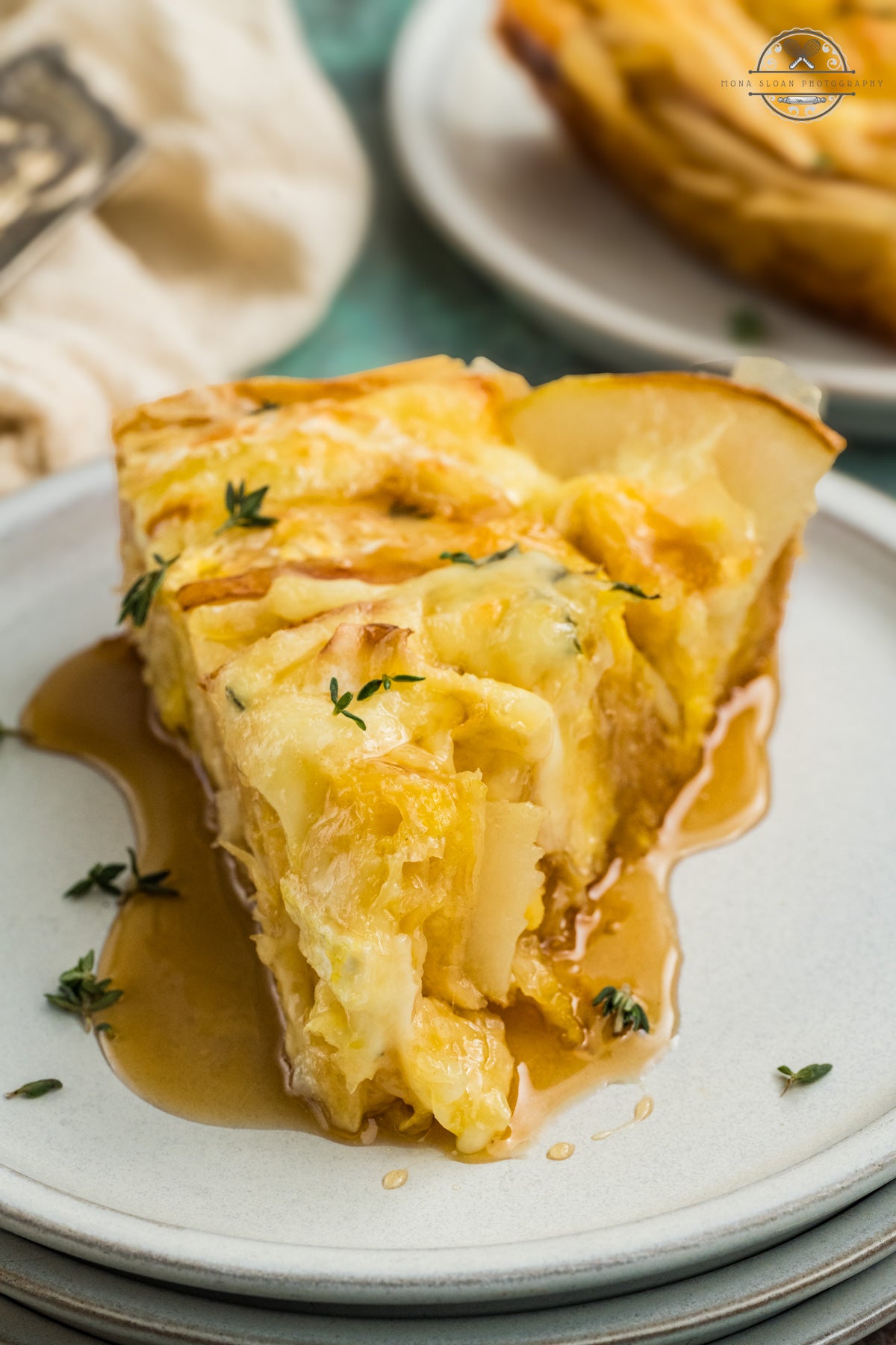 Pear And Brie Tart (With Phyllo Dough)