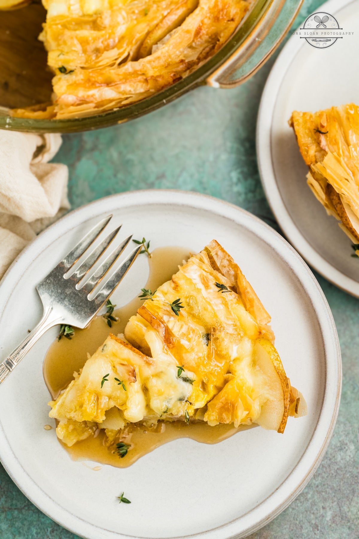 Pear And Brie Tart (With Phyllo Dough)
