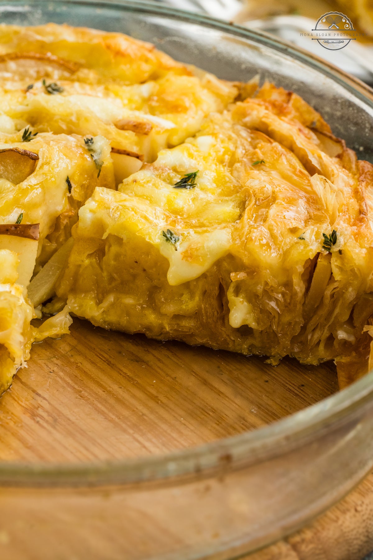 Pear And Brie Tart (With Phyllo Dough)