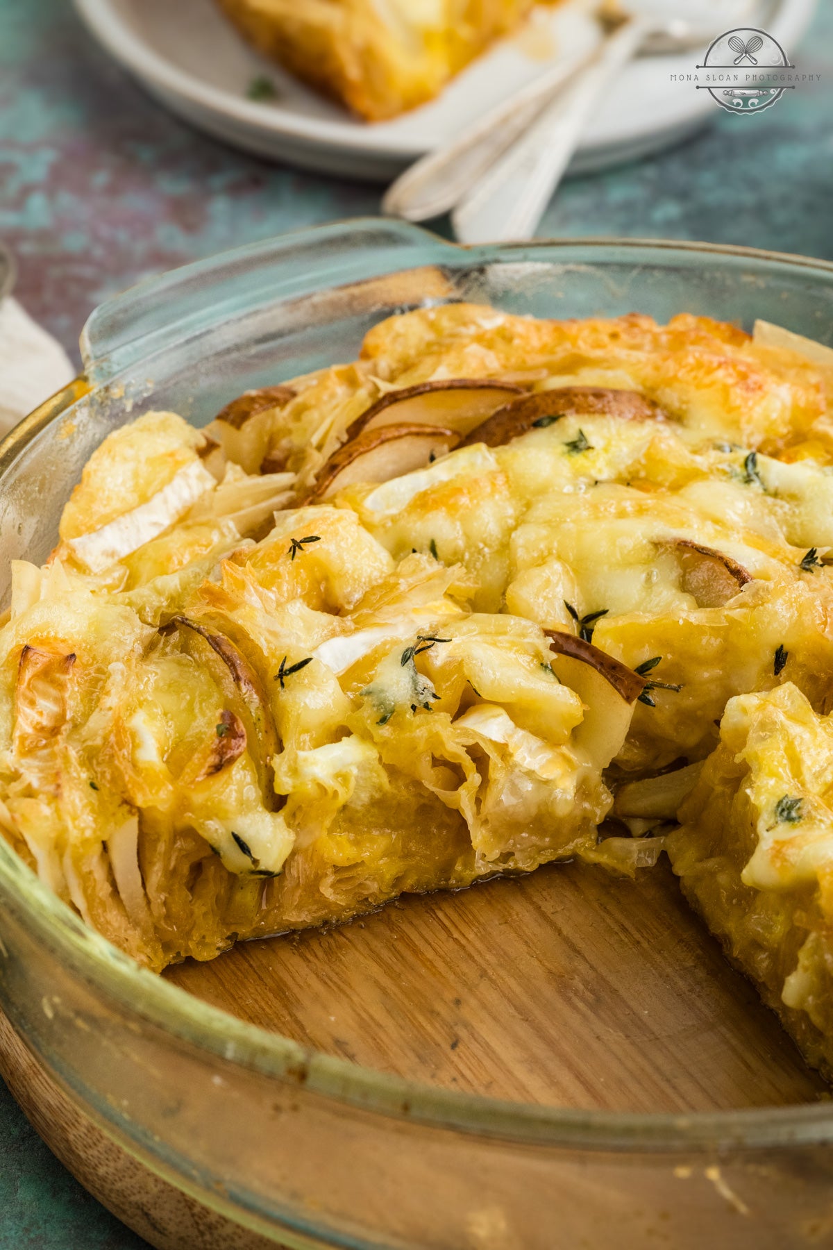 Pear And Brie Tart (With Phyllo Dough)