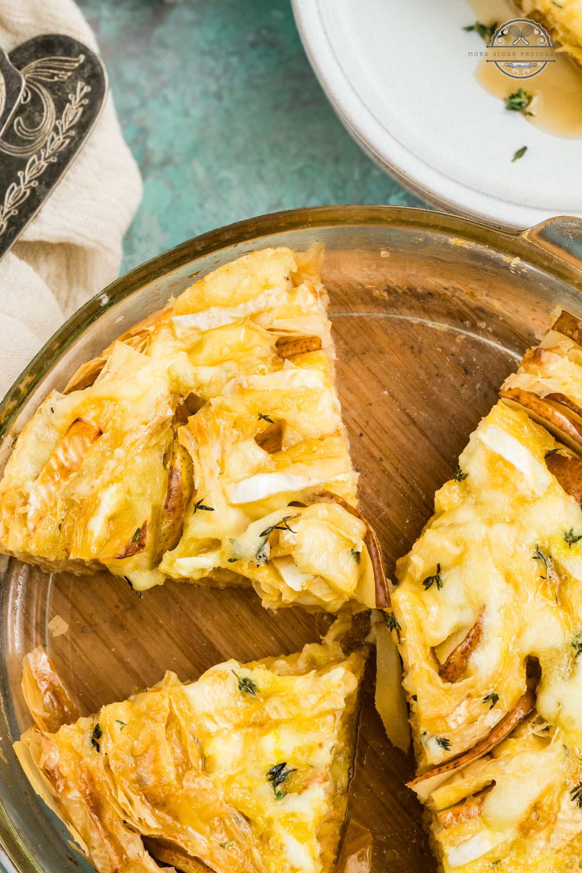 Pear And Brie Tart (With Phyllo Dough)