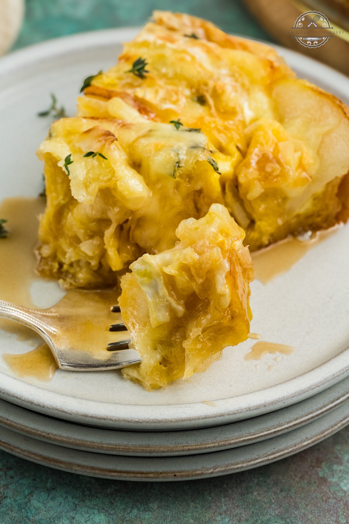Pear And Brie Tart (With Phyllo Dough)