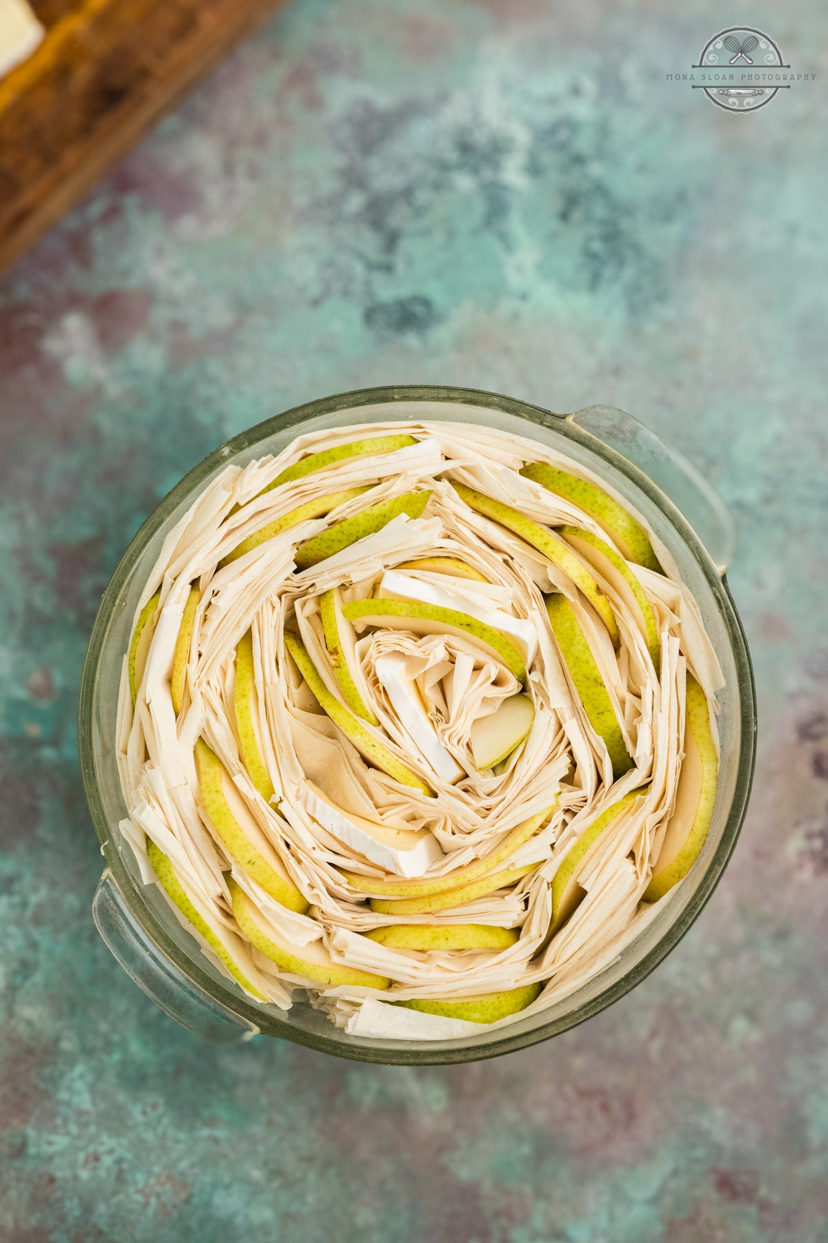 Pear And Brie Tart (With Phyllo Dough)