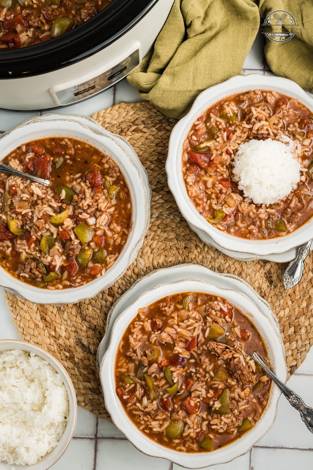 Crockpot Stuffed Pepper Soup