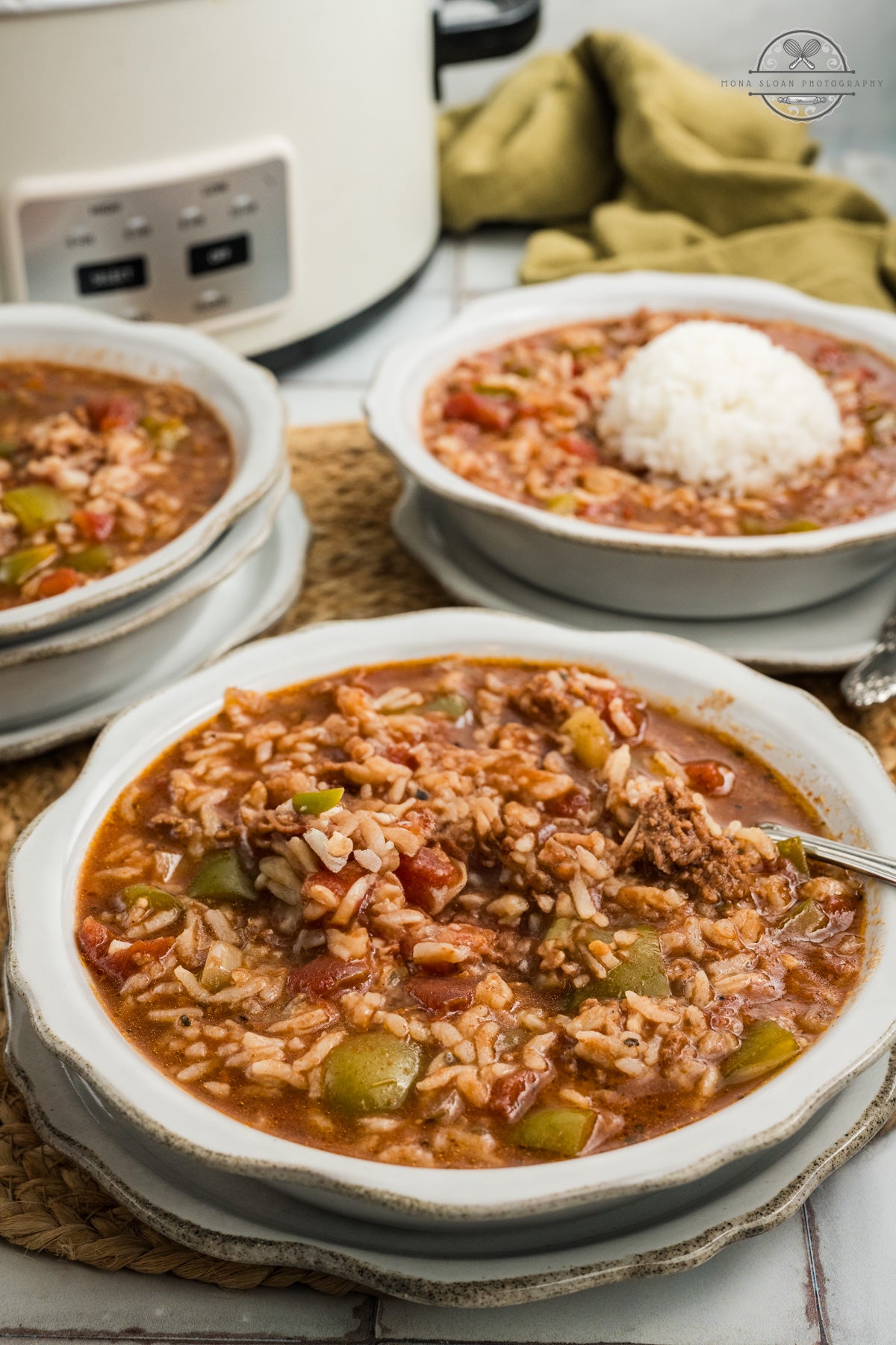 Crockpot Stuffed Pepper Soup