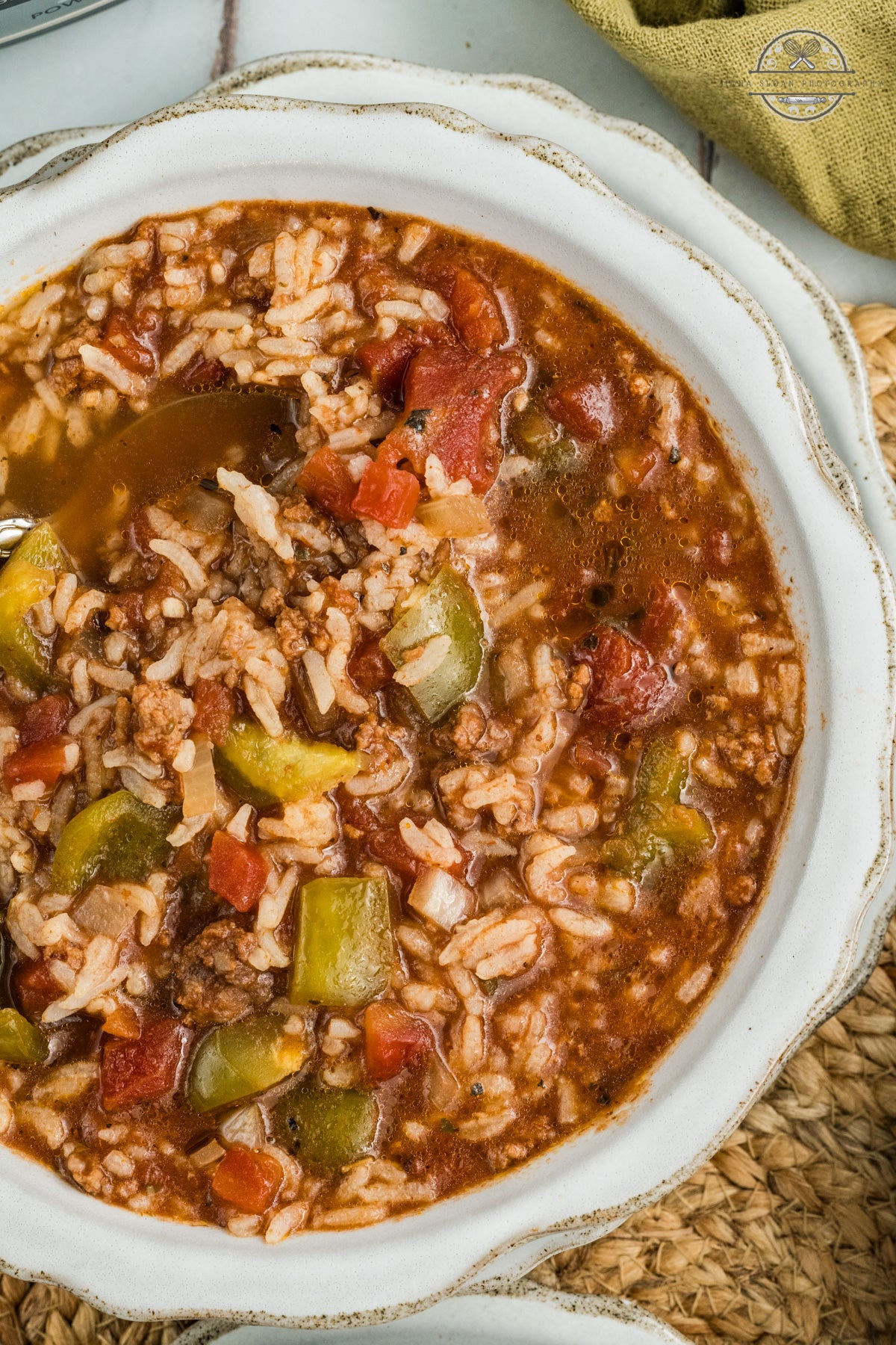 Crockpot Stuffed Pepper Soup