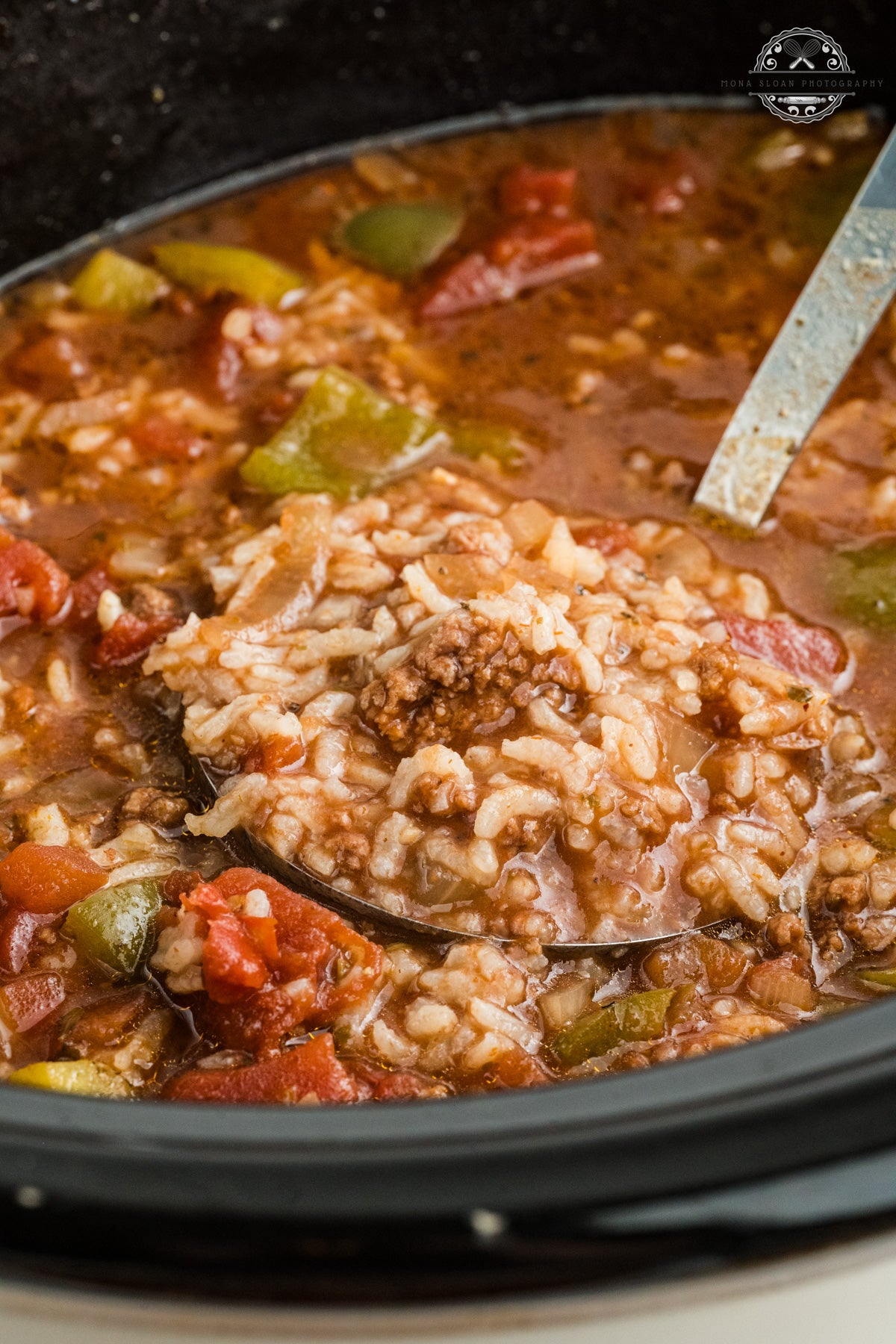 Crockpot Stuffed Pepper Soup
