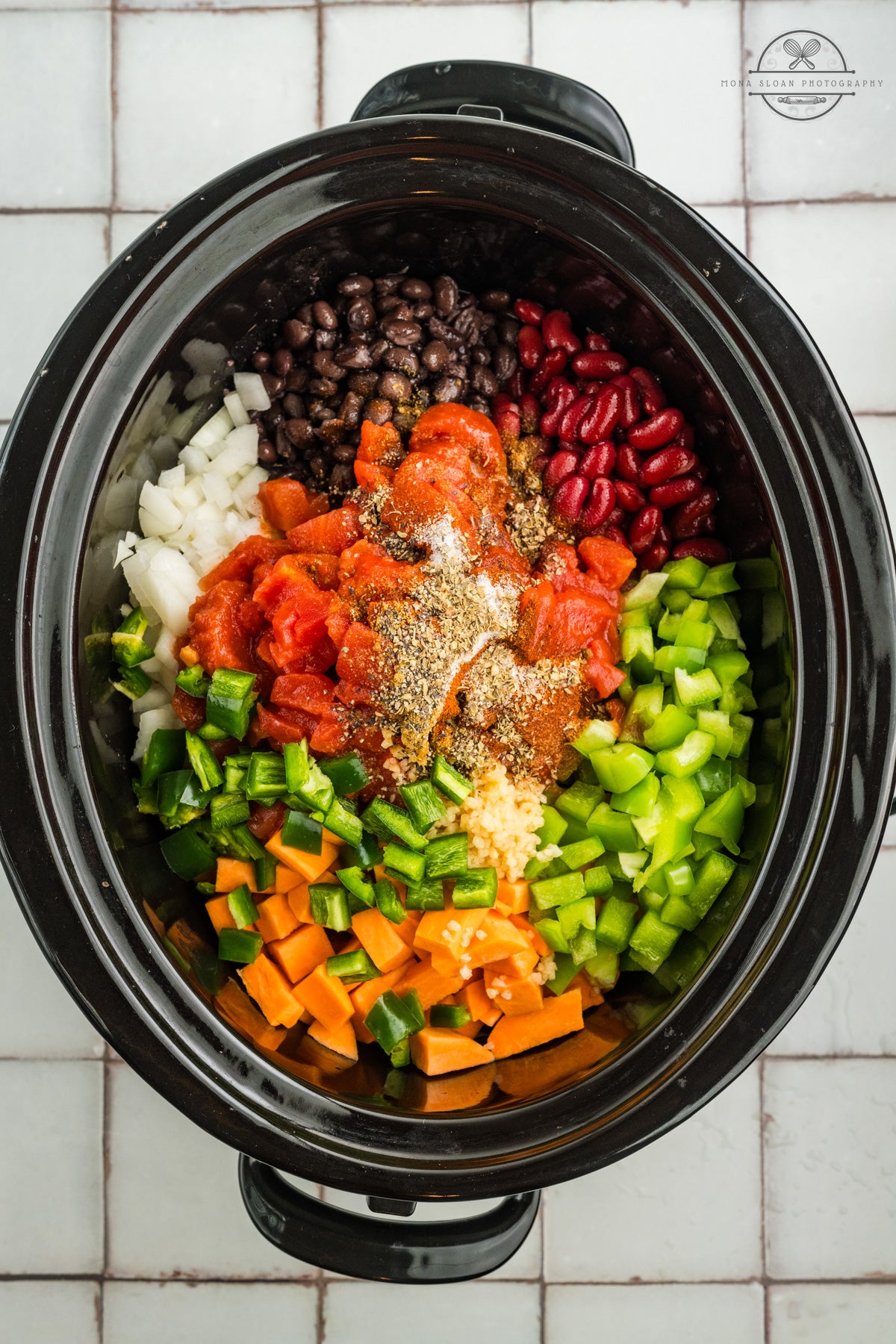 Crockpot Sweet Potato Chili (Vegetarian Chili)