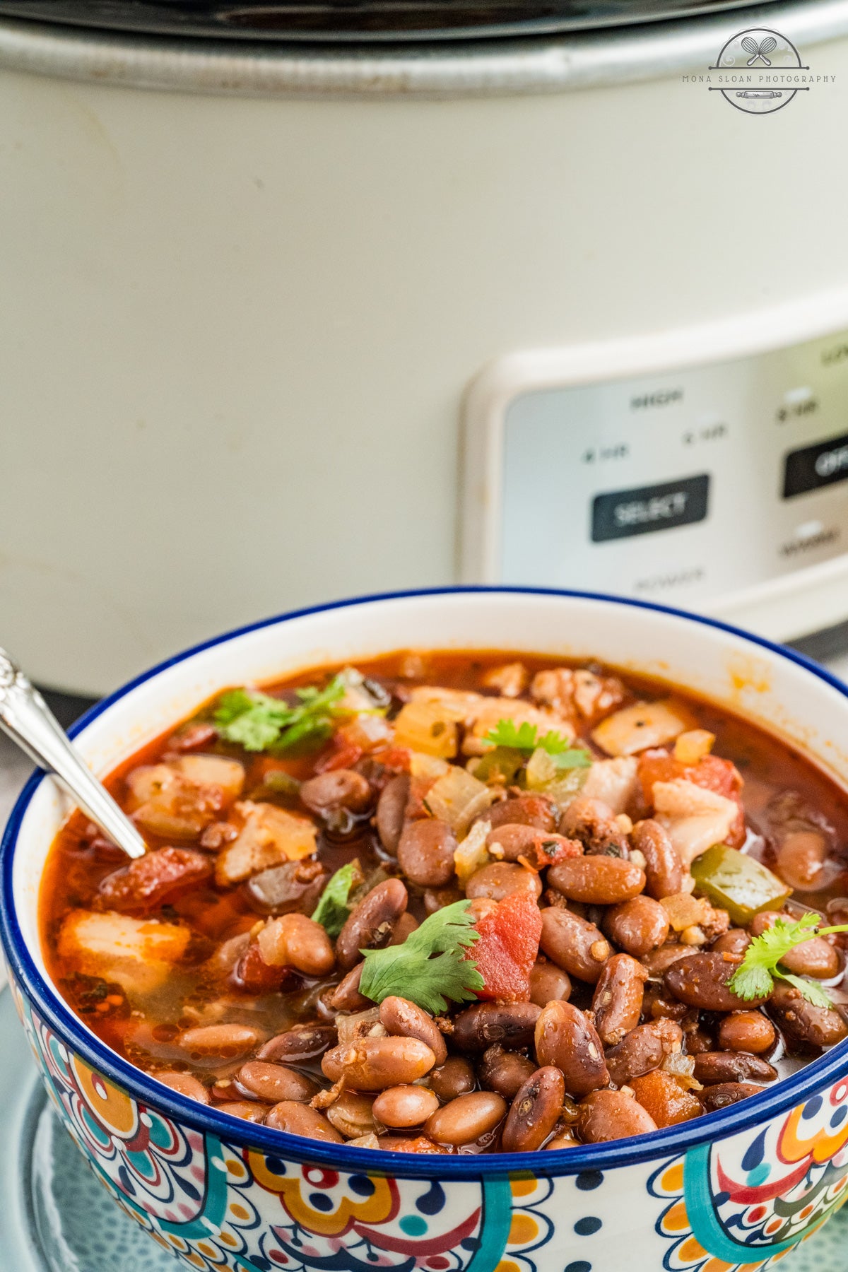Slow Cooker Charro Beans