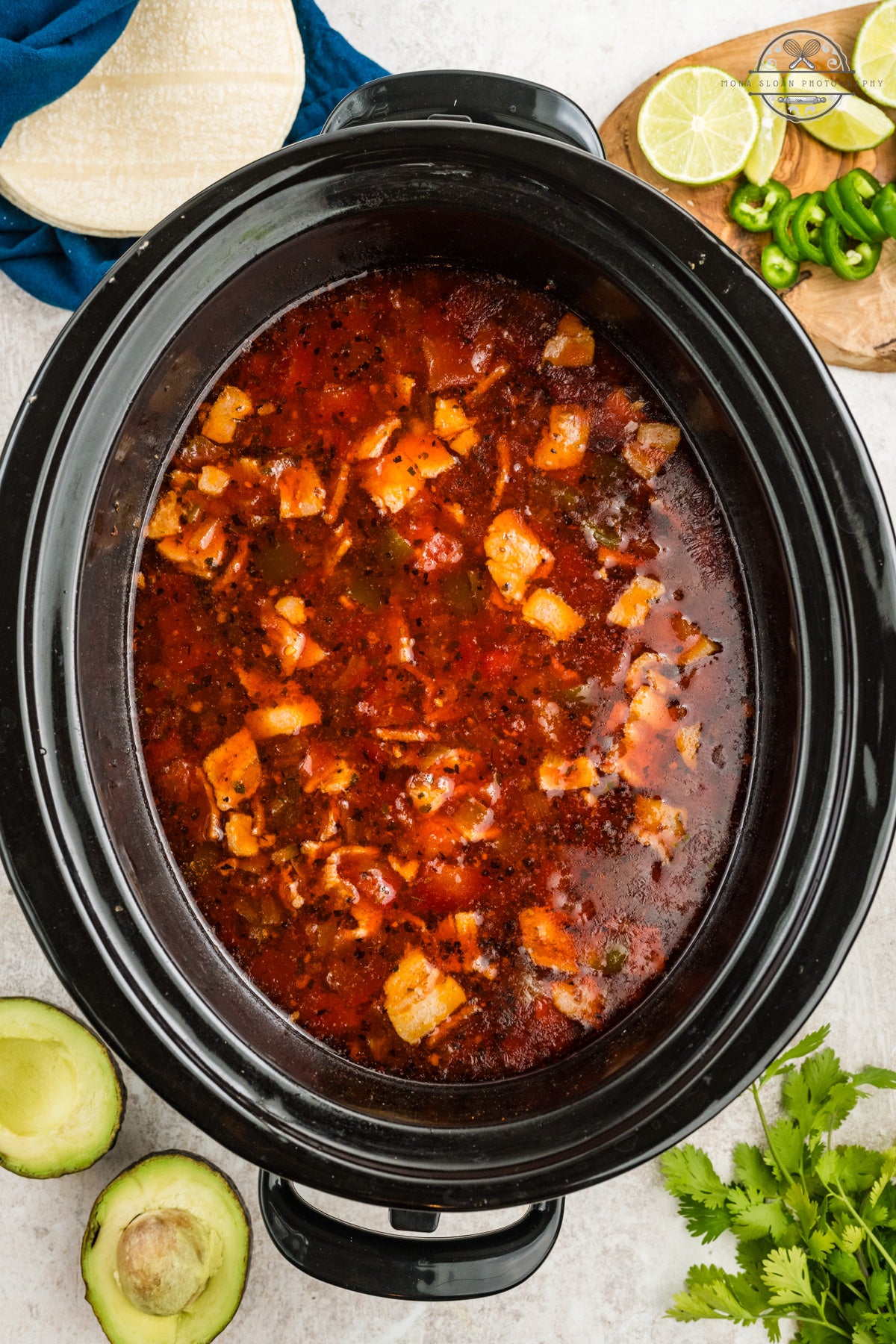 Slow Cooker Charro Beans