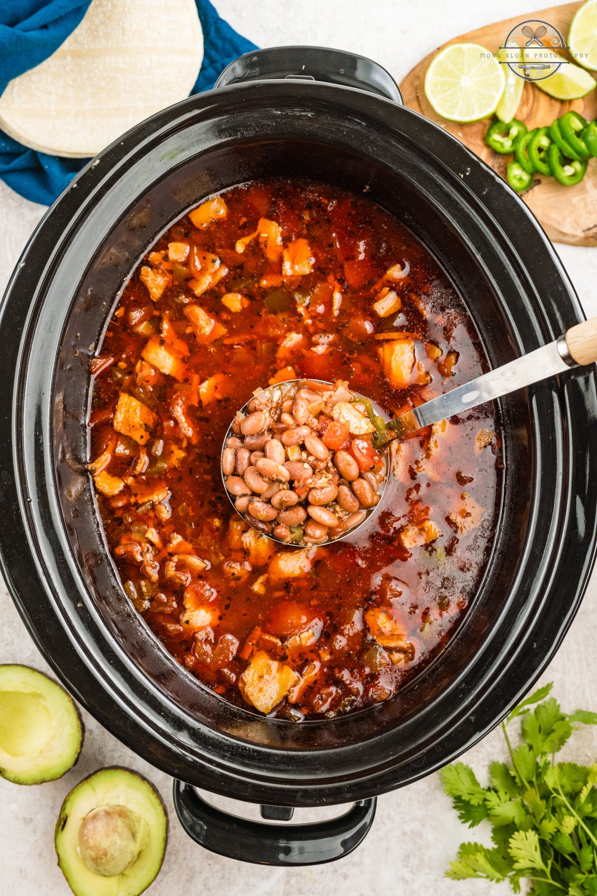 Slow Cooker Charro Beans