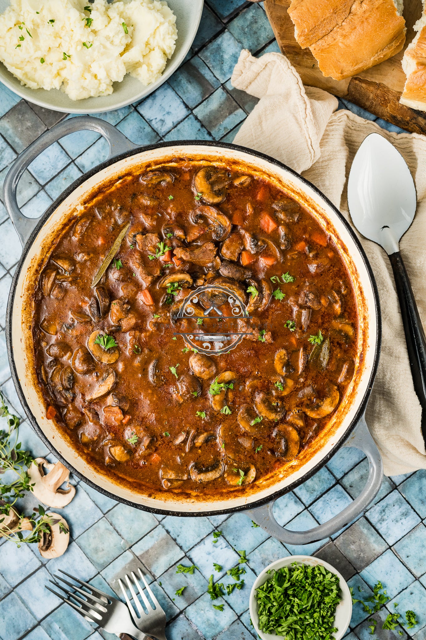 Hearty Beef and Mushroom Stew