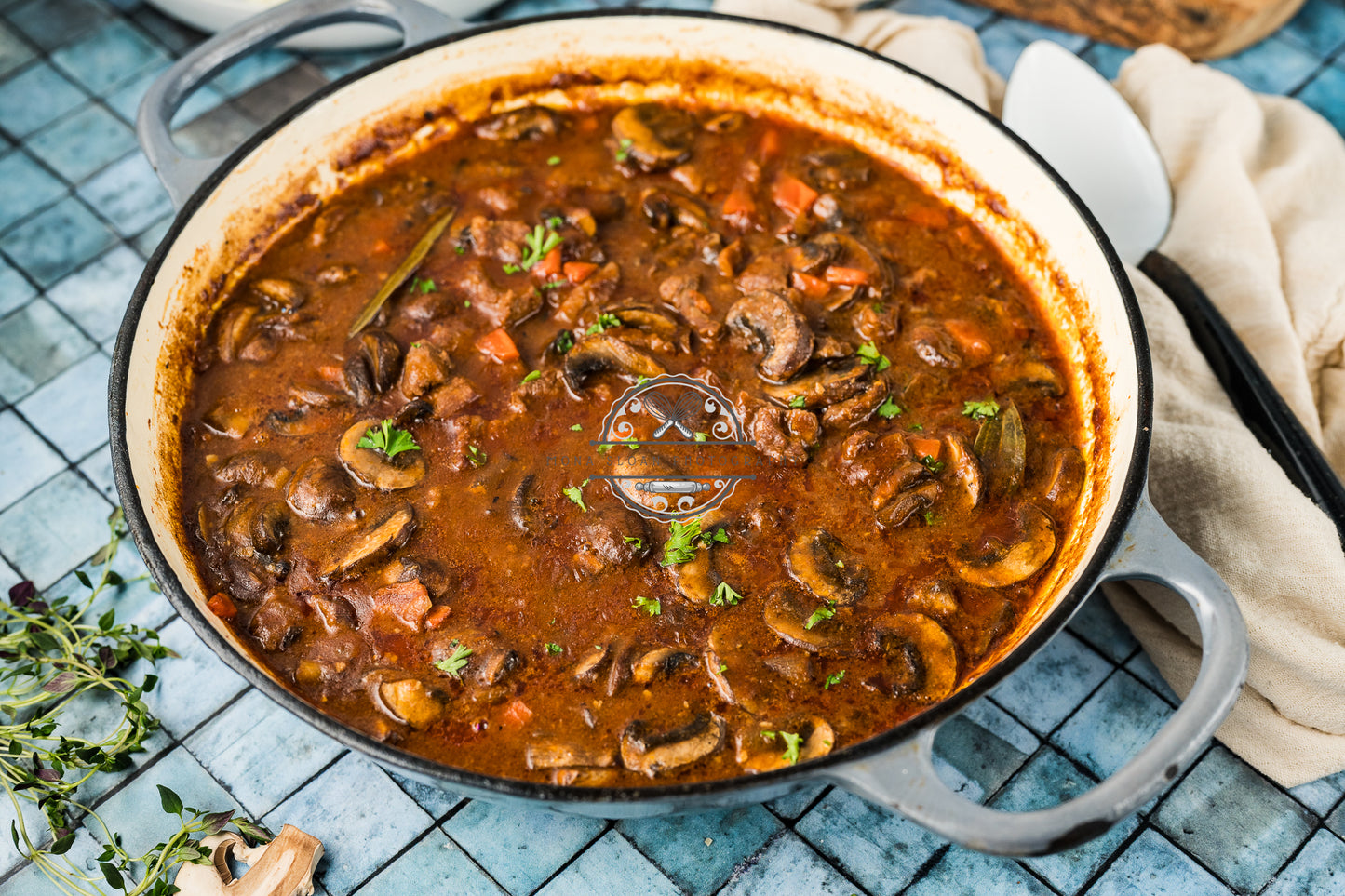 Hearty Beef and Mushroom Stew