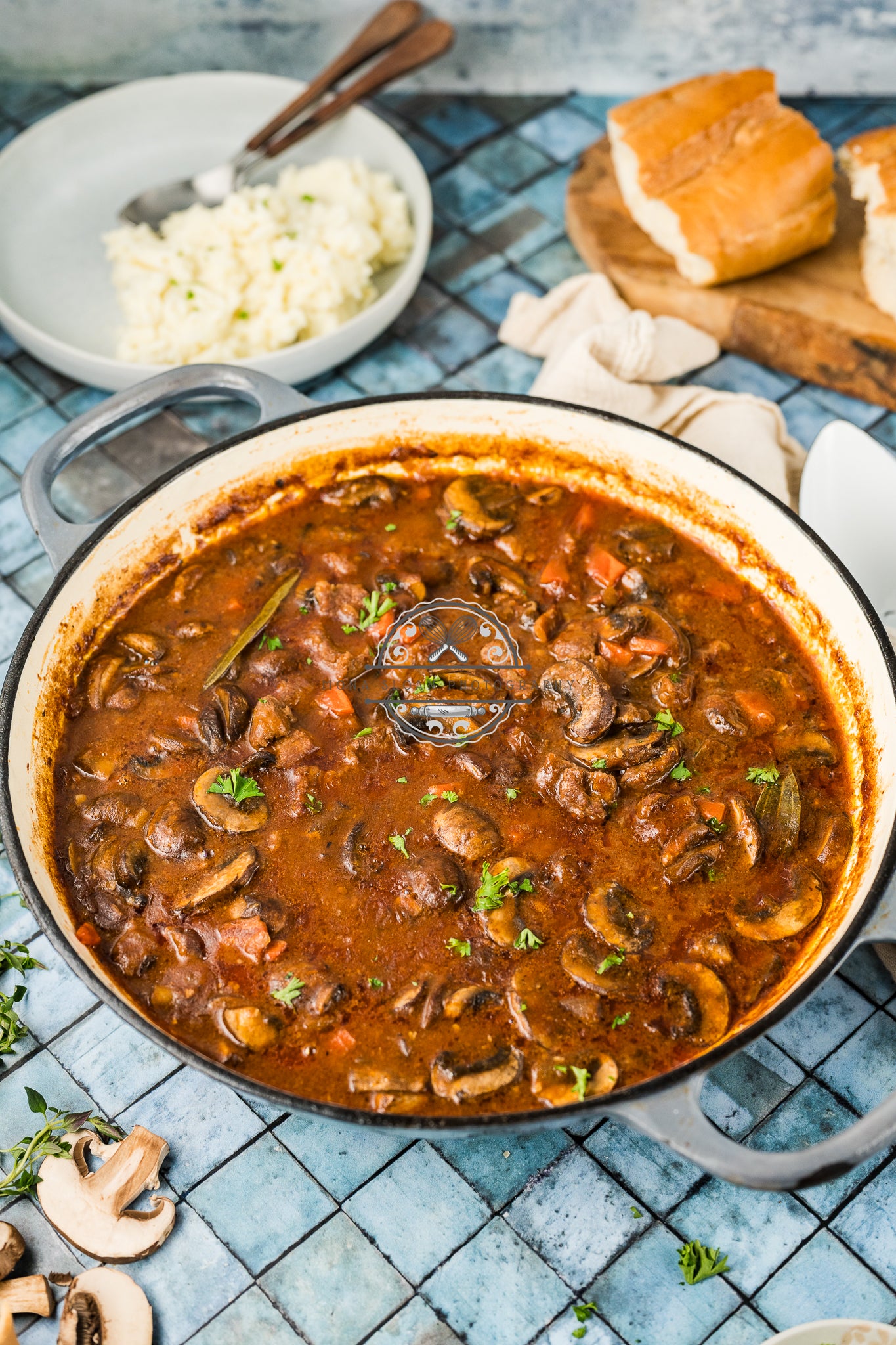 Hearty Beef and Mushroom Stew