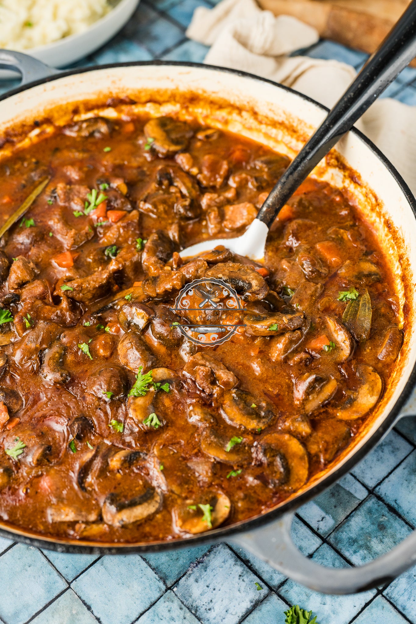 Hearty Beef and Mushroom Stew