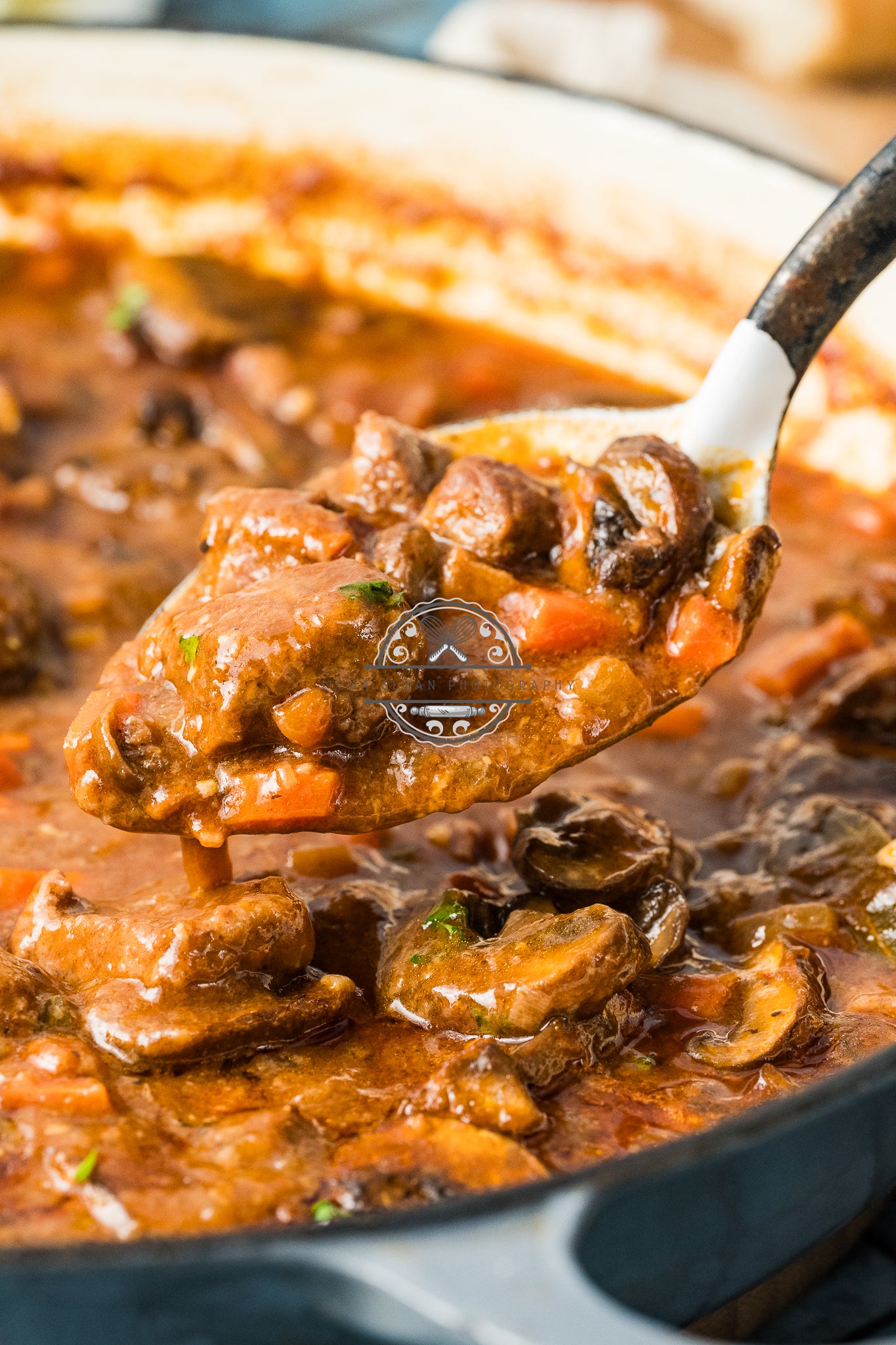 Hearty Beef and Mushroom Stew