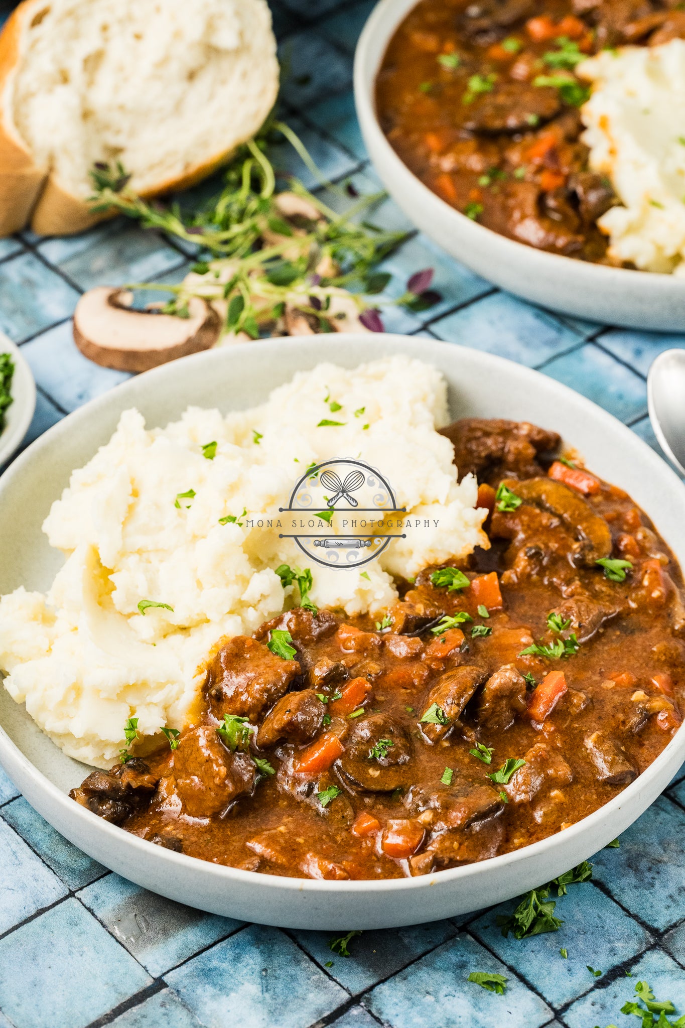 Hearty Beef and Mushroom Stew