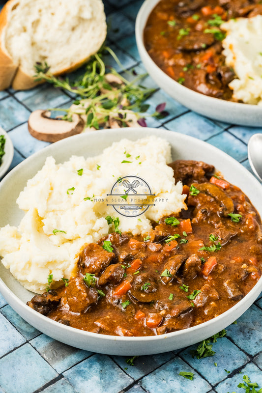 Hearty Beef and Mushroom Stew