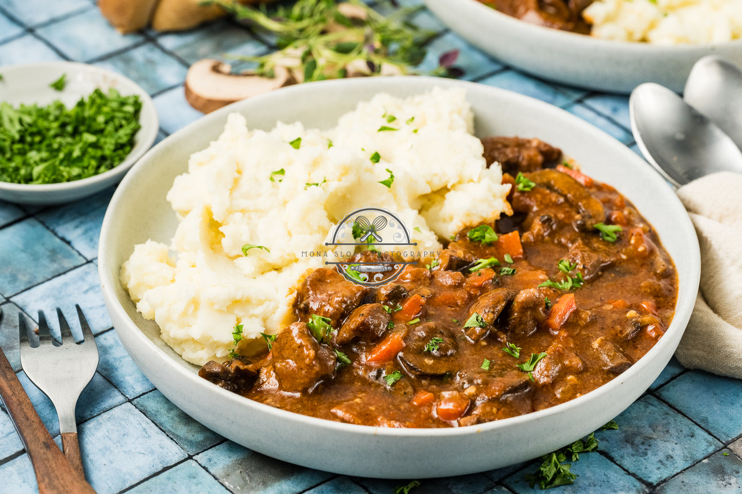 Hearty Beef and Mushroom Stew