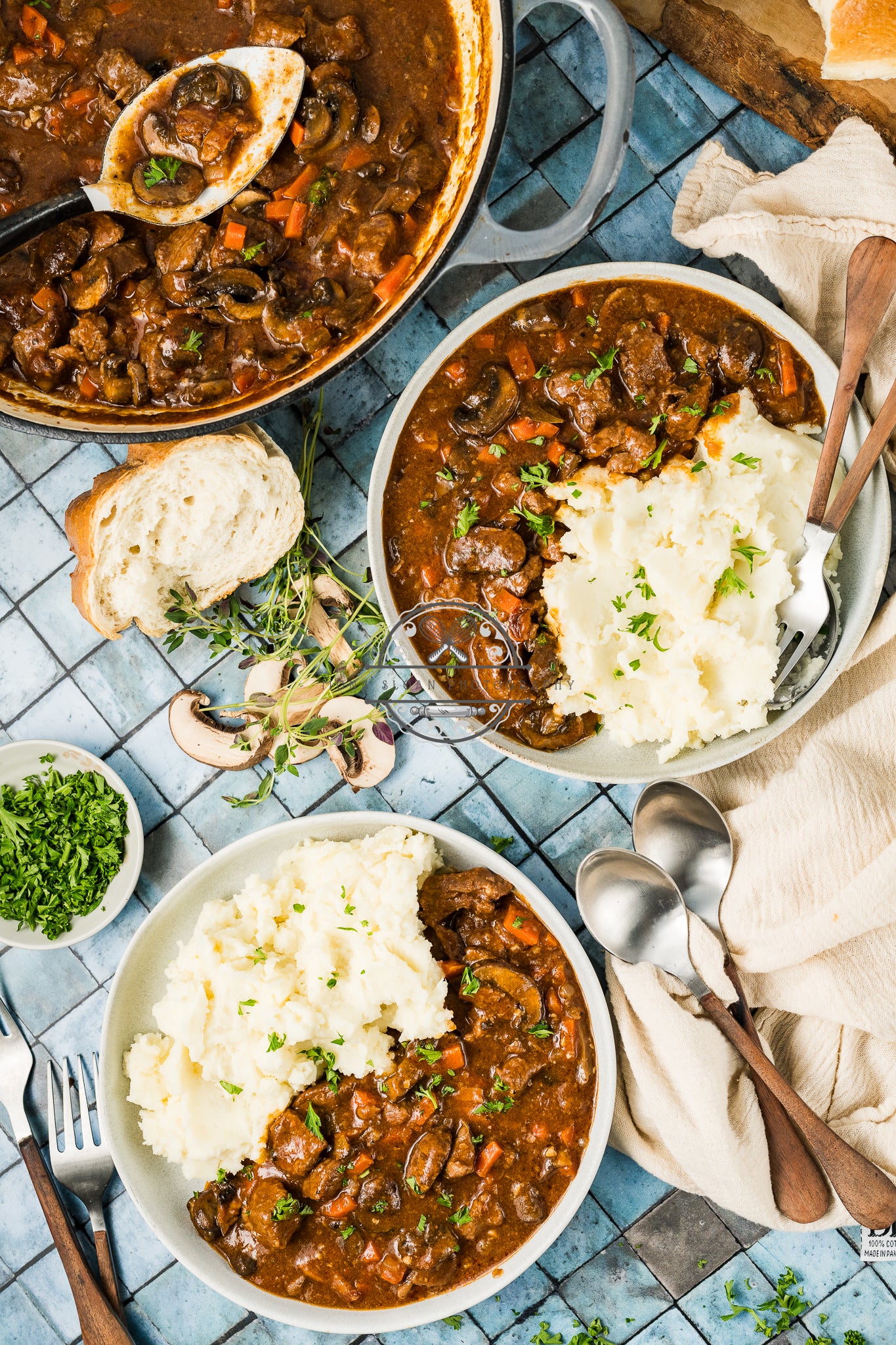 Hearty Beef and Mushroom Stew