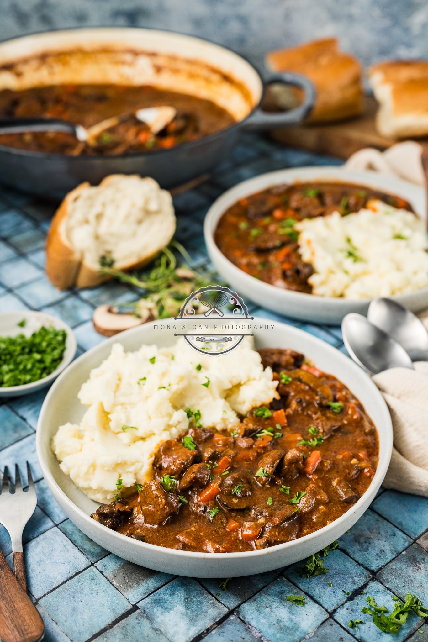 Hearty Beef and Mushroom Stew