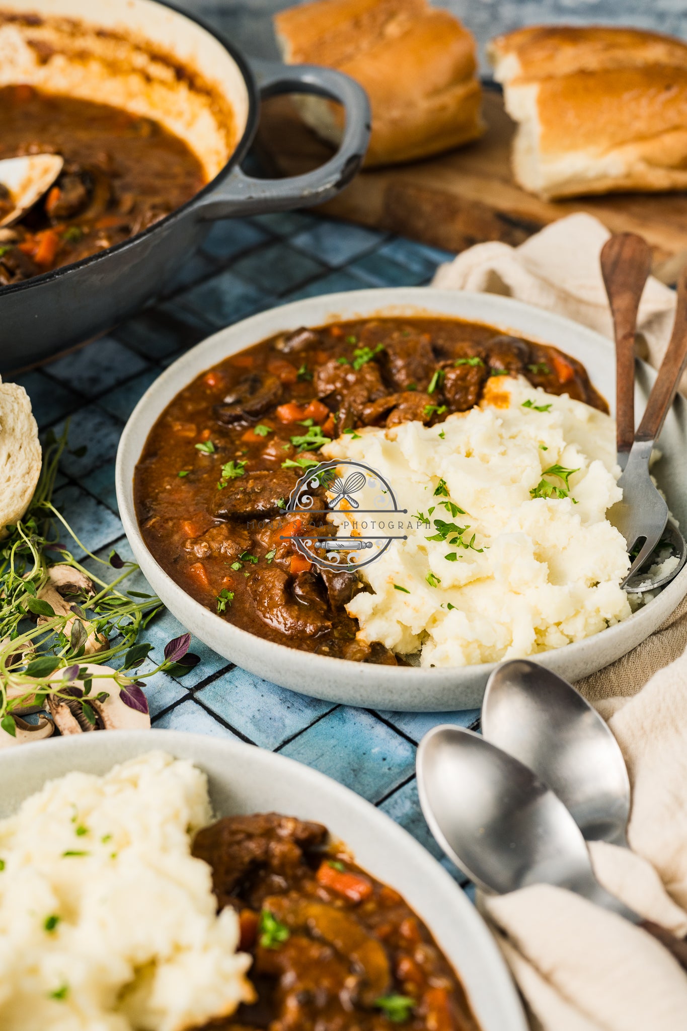 Hearty Beef and Mushroom Stew