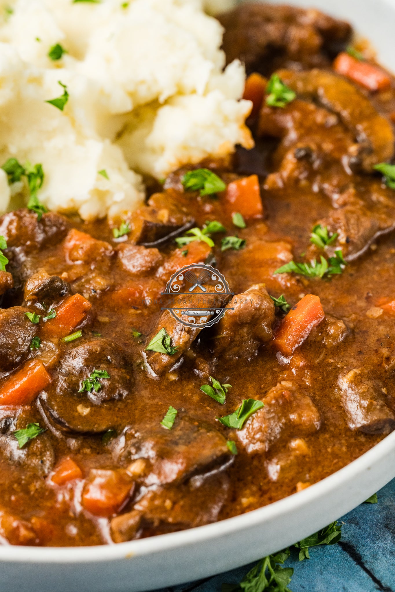 Hearty Beef and Mushroom Stew