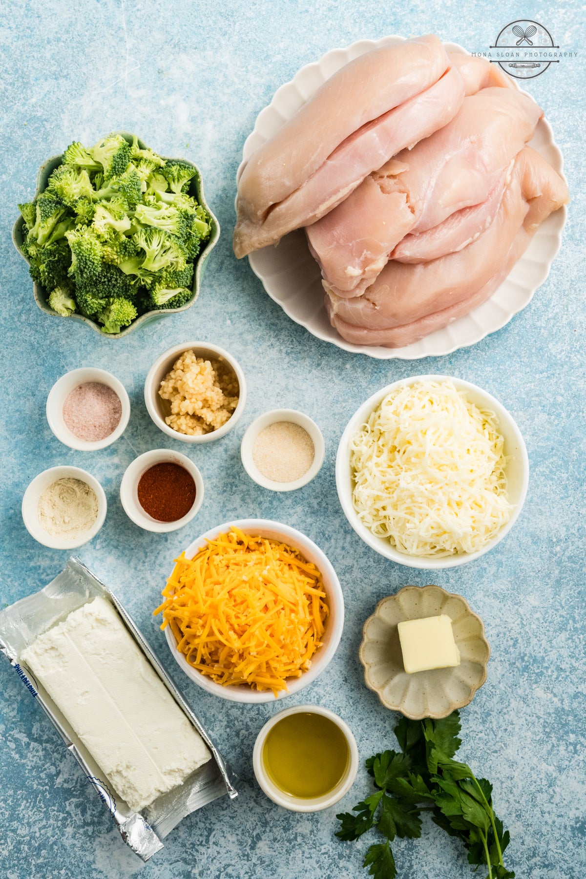 Broccoli and Cheese Stuffed Chicken